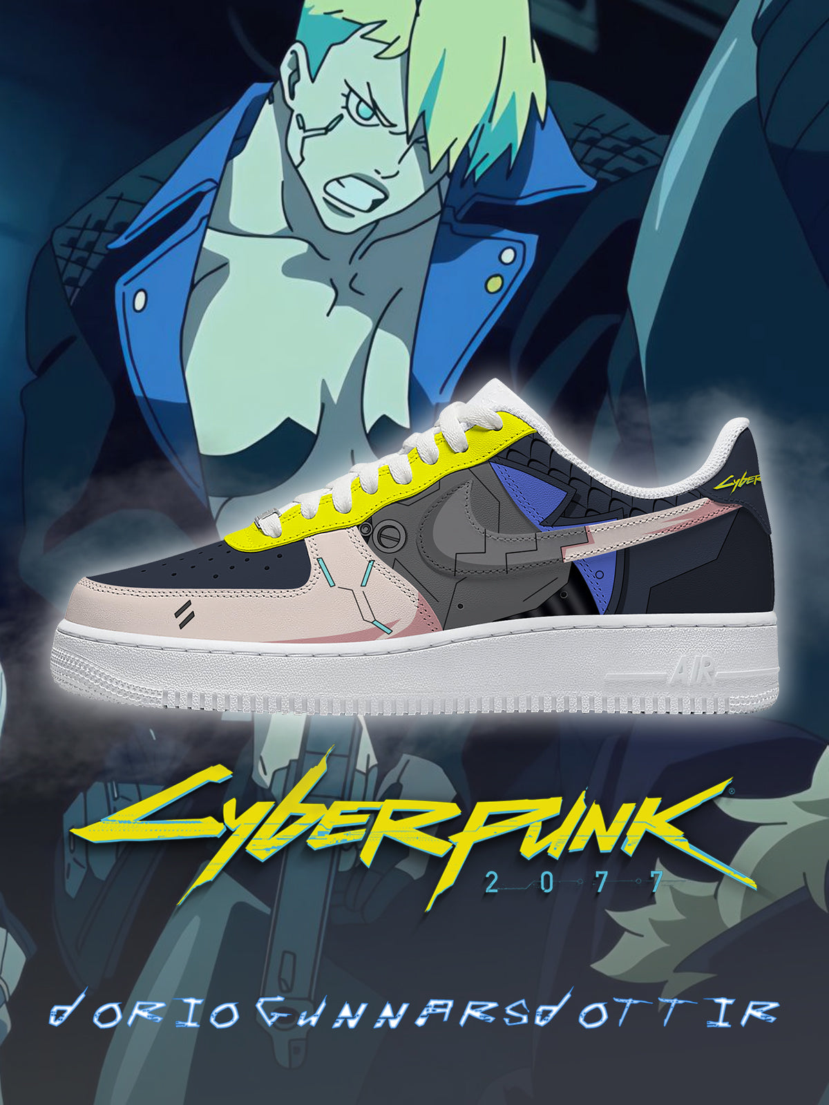 040925081130458.jpg Dorio Gunnarsdottir V.1 Custom Air-Style Sneakers
