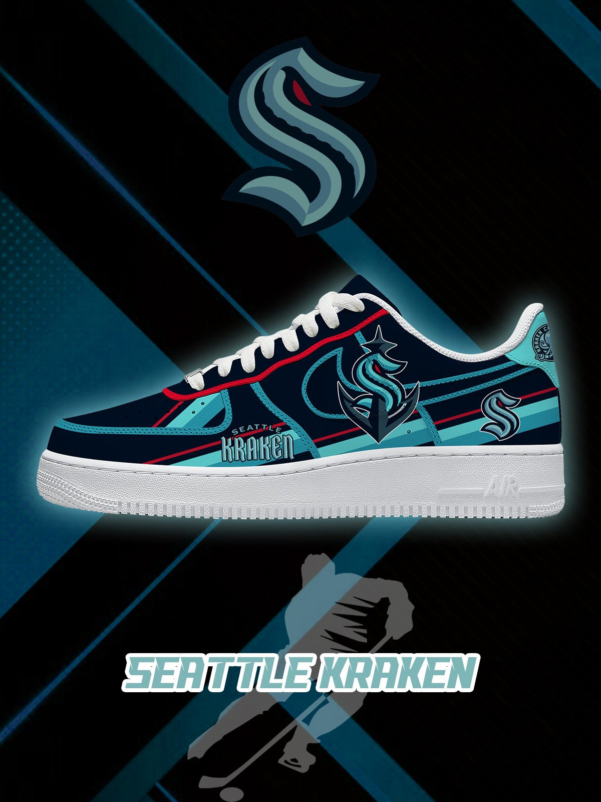 041125262137710.jpg Seattle Hockey V.2 Custom Sneakers