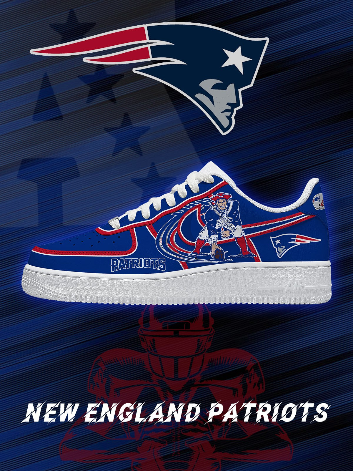 051125061513116.jpg New England Football V.2 Custom Sneakers