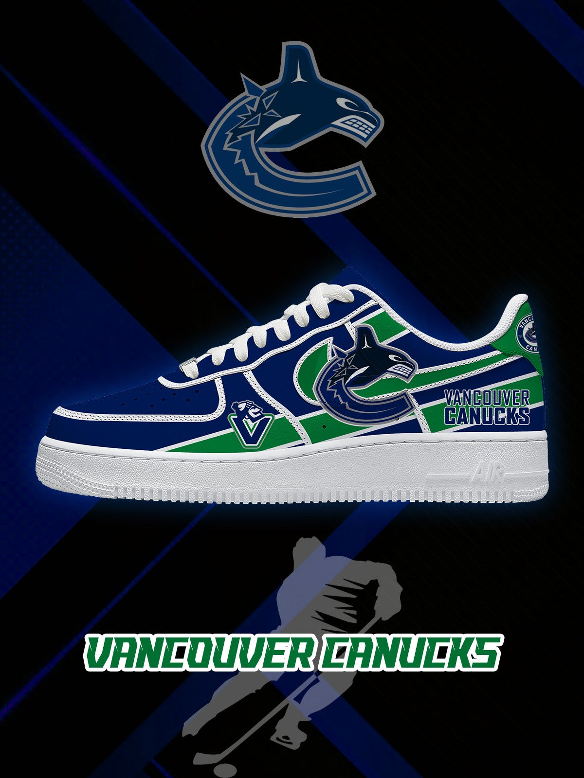 061125262137196.jpg Vancouver Hockey V.2 Custom Sneakers