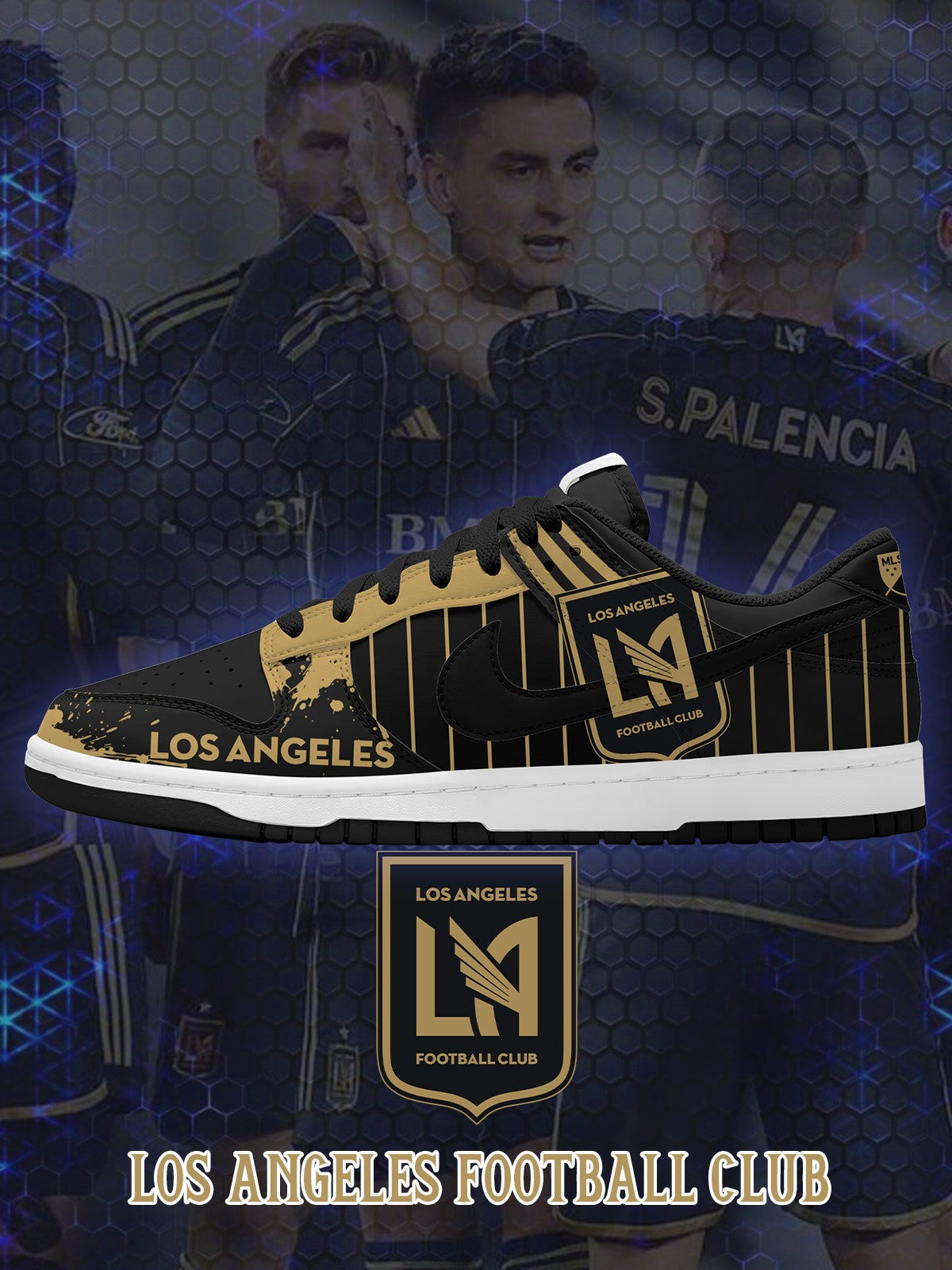 081125101528796.jpg Los Angeles V.1 Custom Court-Low Sneakers
