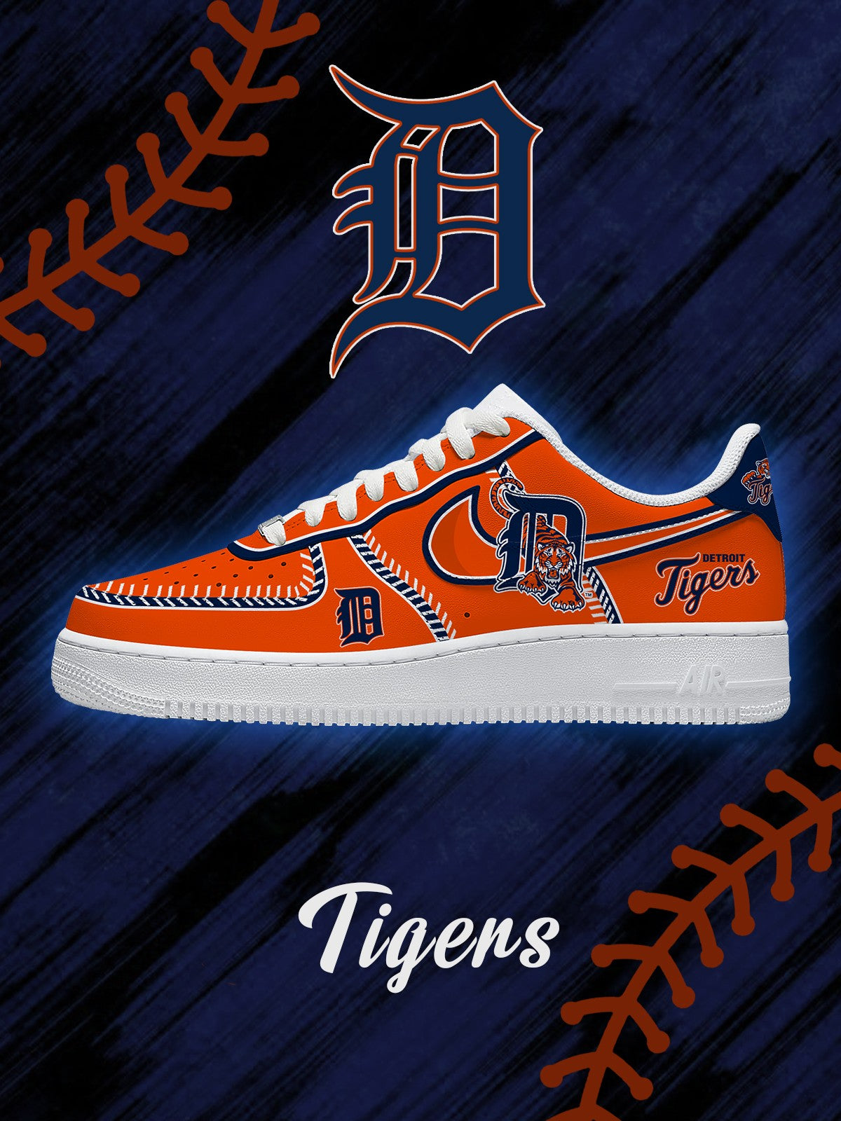 101125121744158.jpg Detroit Baseball V.2 Custom Sneakers