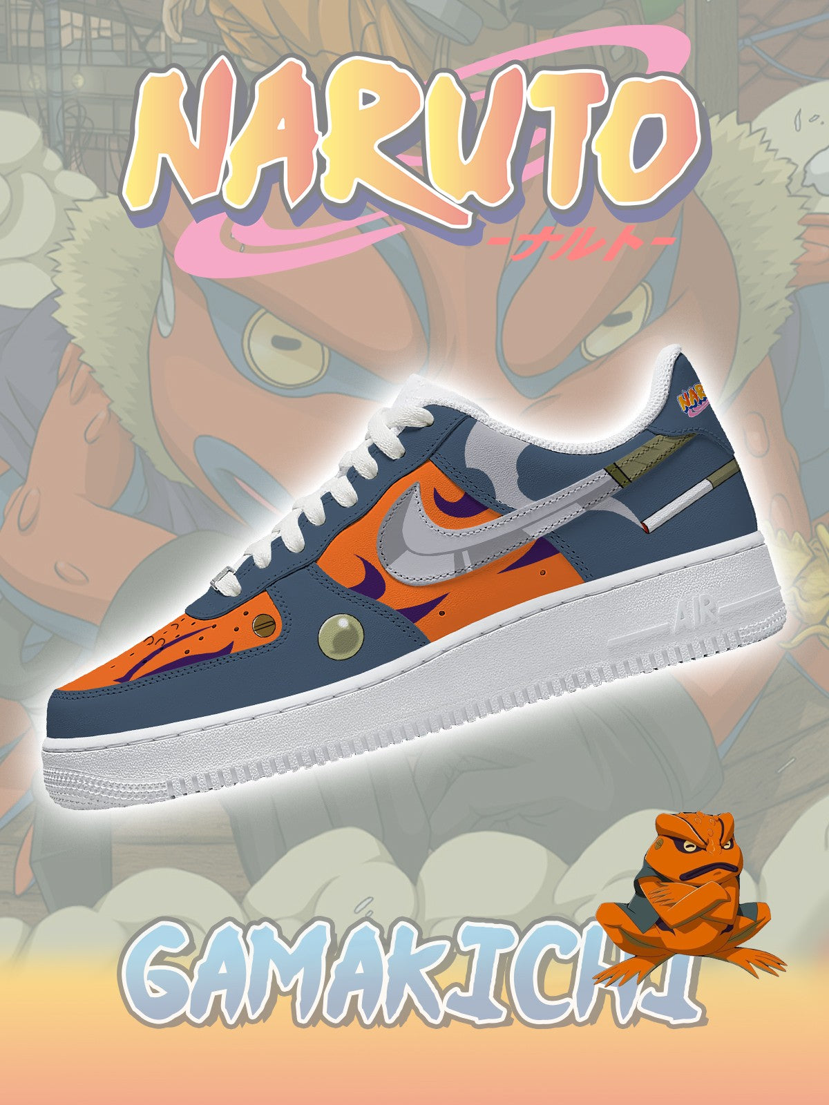 110625181525948_2300feff-ea59-4345-b195-650494f451cd-1.jpg Gamakichi V.1 Custom Sneakers