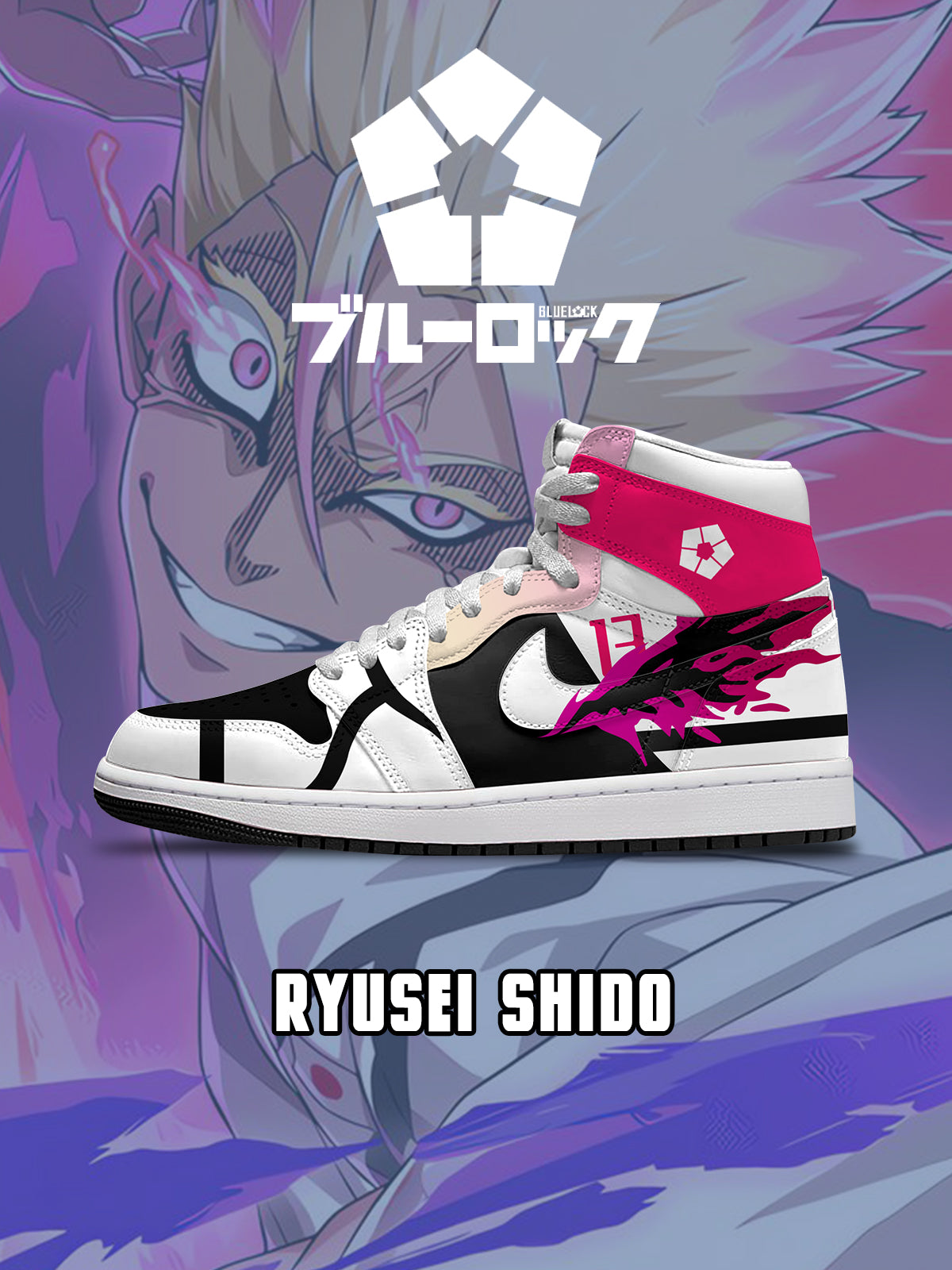 110925162207332.jpg Ryusei Shido V.6 Custom High-Top Sneakers