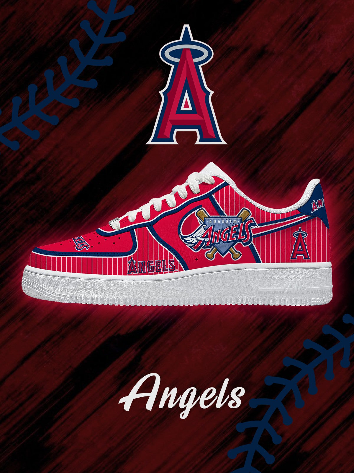 111125121744308.jpg LAA Baseball V.2 Custom Sneakers