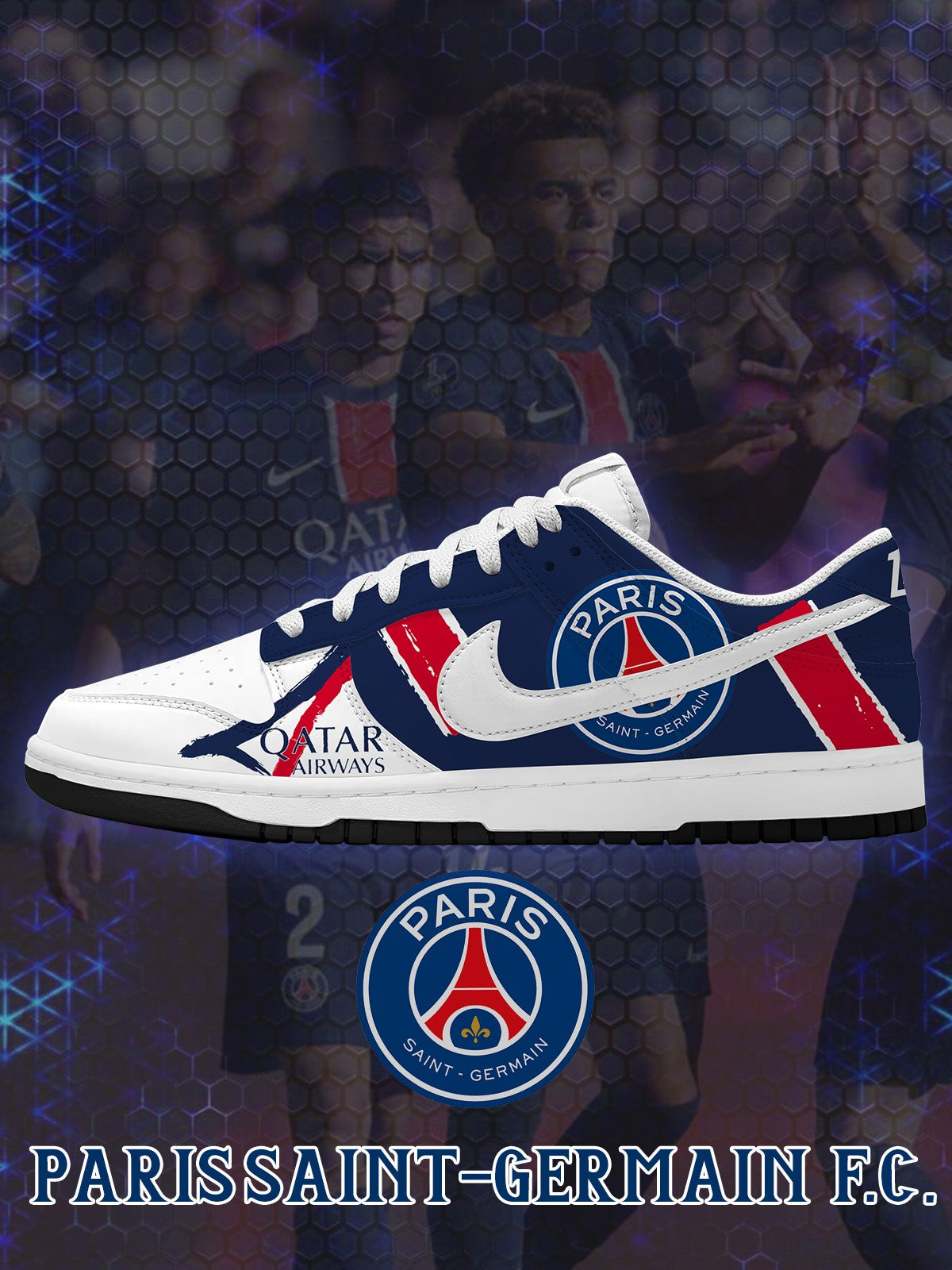 131125081602050.jpg PSG V.1 Custom Court-Low Sneakers