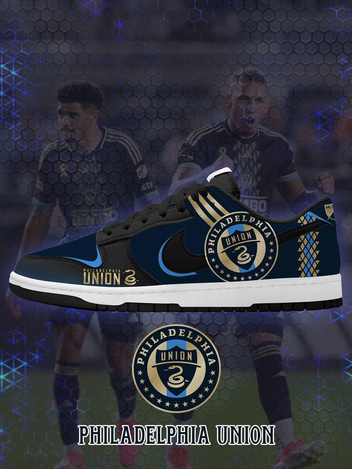 131125101528497.jpg Philadelphia V.1 Custom Court-Low Sneakers