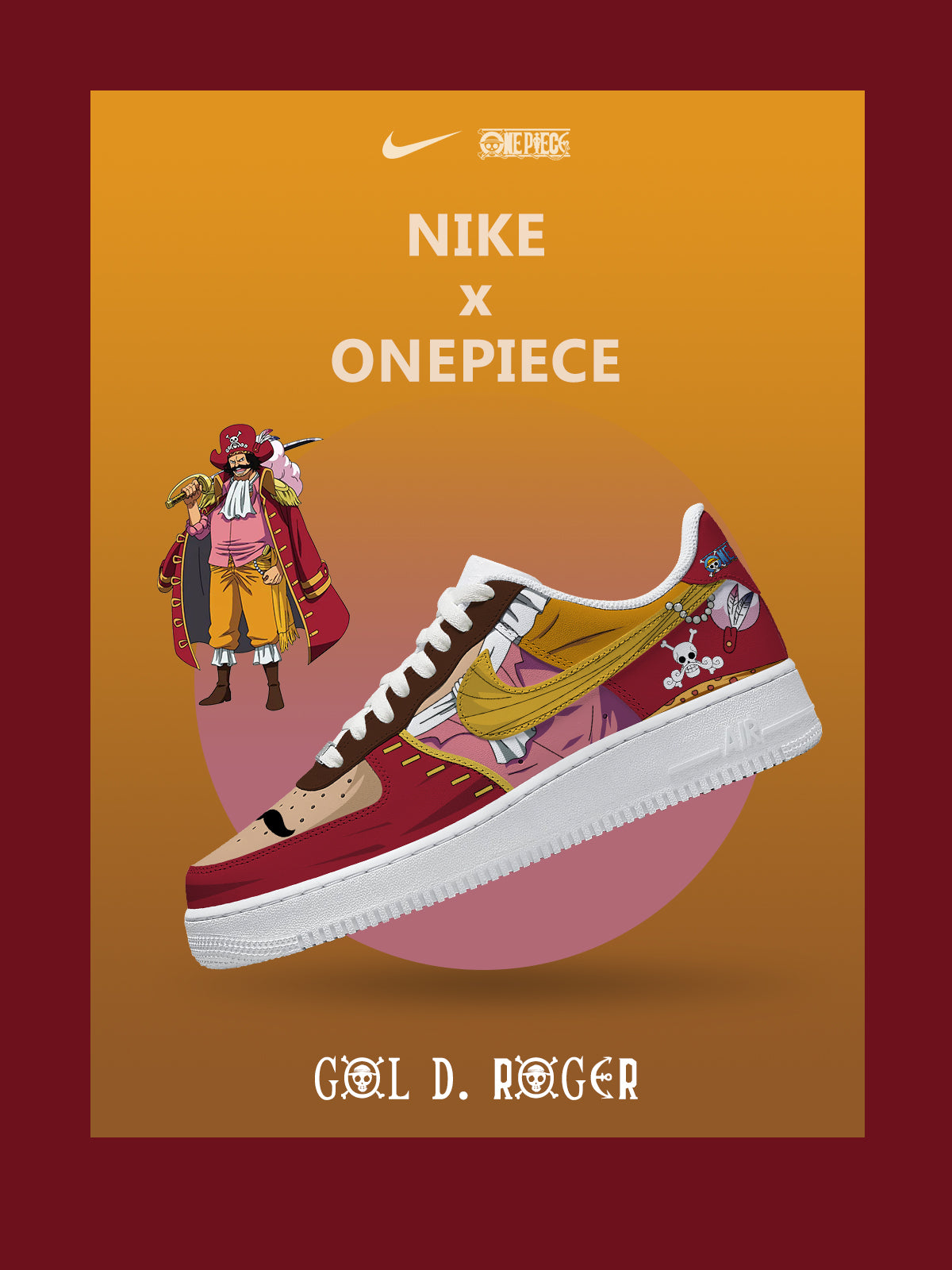 131225021511397.jpg Gol D. Roger V.1 Custom Sneakers