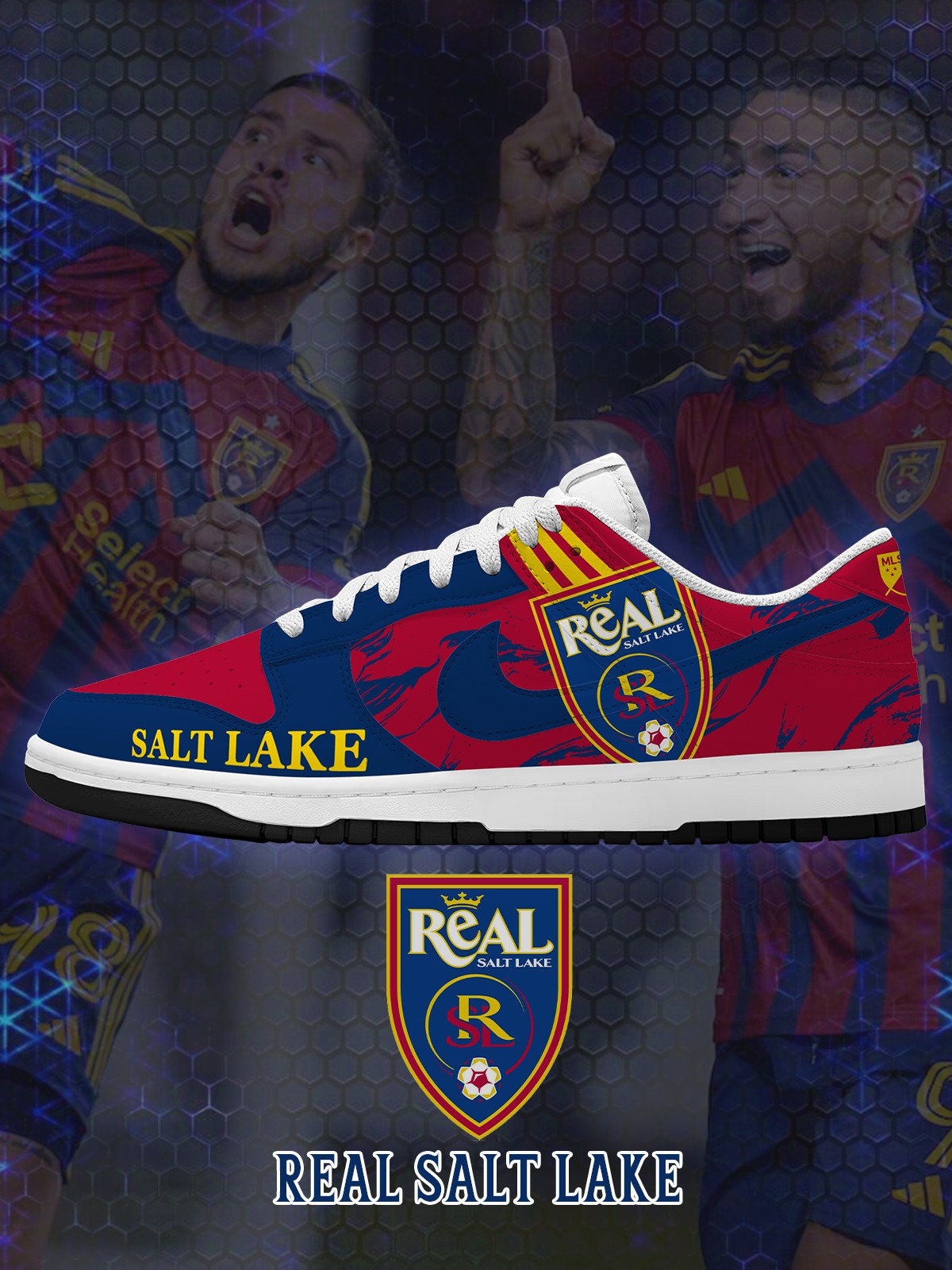 141125101528279.jpg Salt Lake V.1 Custom Court-Low Sneakers