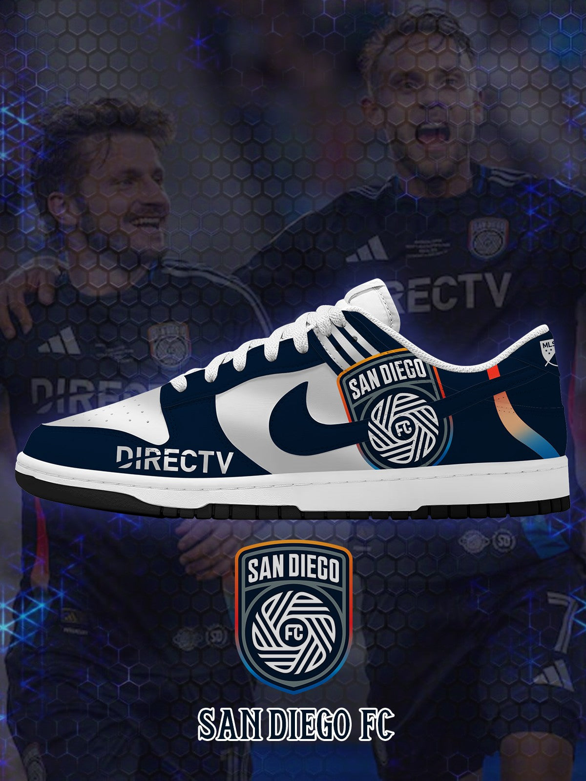 141125101528671.jpg San Diego V.1 Custom Court-Low Sneakers