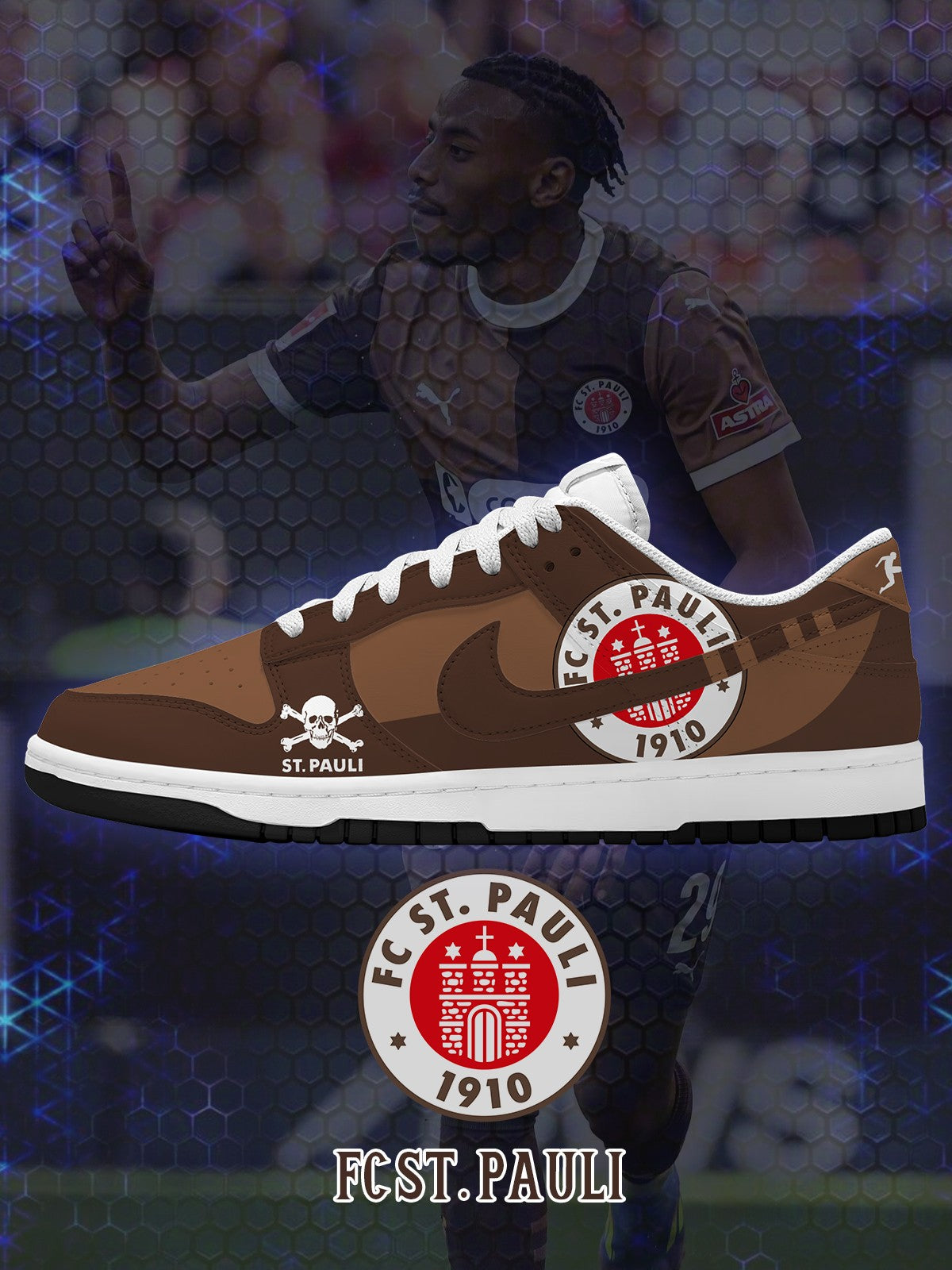 151125061148628.jpg St. Pauli V.1 Custom Court-Low Sneakers