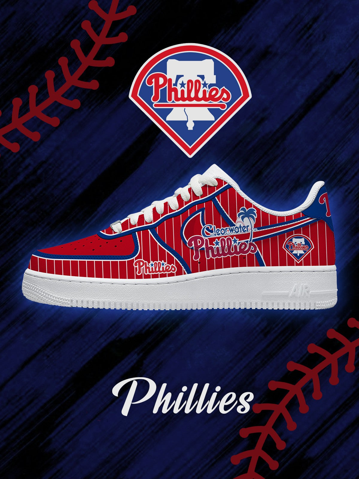 161125121744264.jpg Philadelphia Baseball V.2 Custom Sneakers