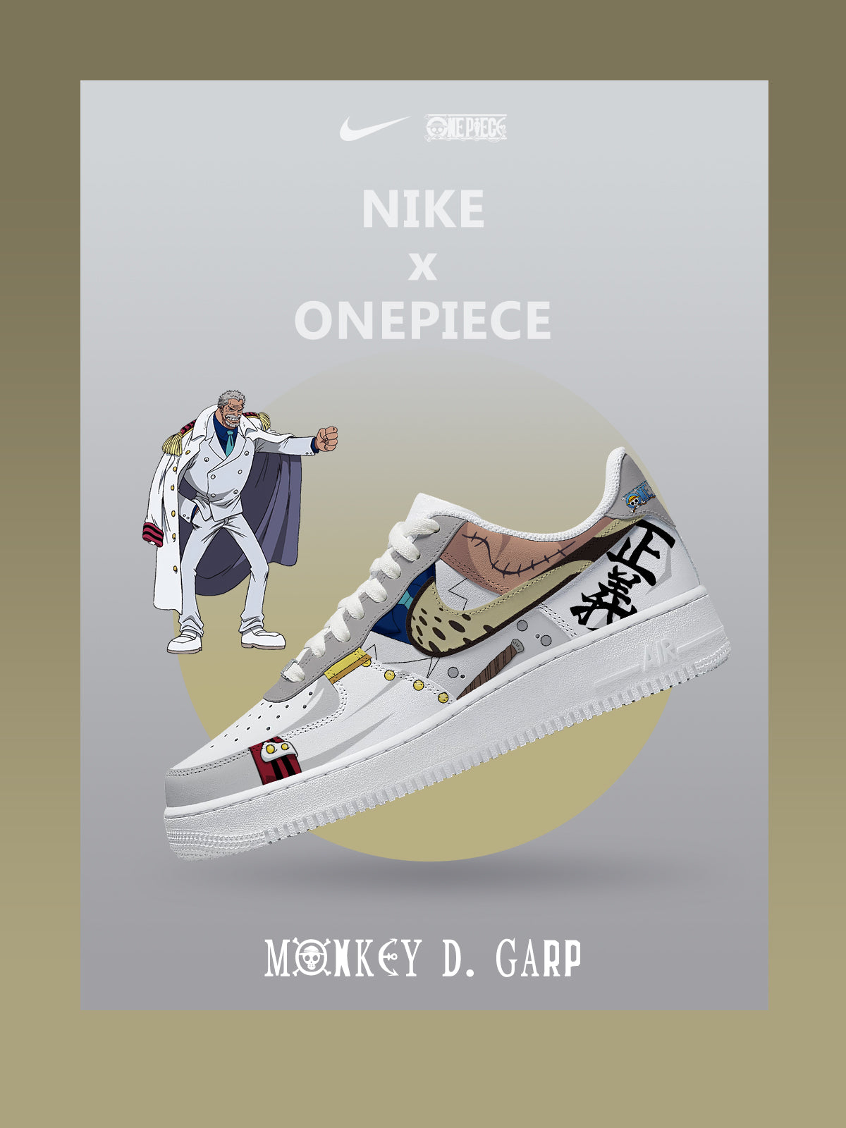 181225021511257.jpg Monkey D. Garp V.1 Custom Sneakers