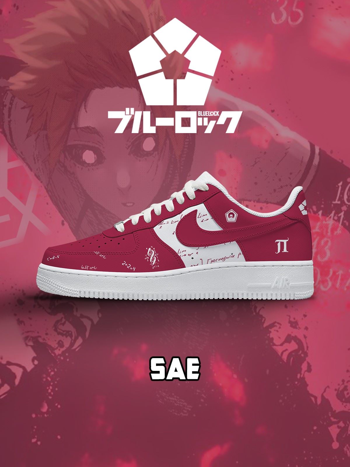 20241021161042569_0f7977eb-01eb-4cc3-9e29-115fc2c9f01e-1.jpg Sae Itoshi No.1 Custom Sneakers