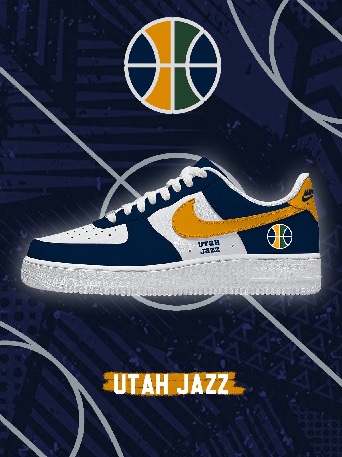 Utah Basketball Custom Sneakers