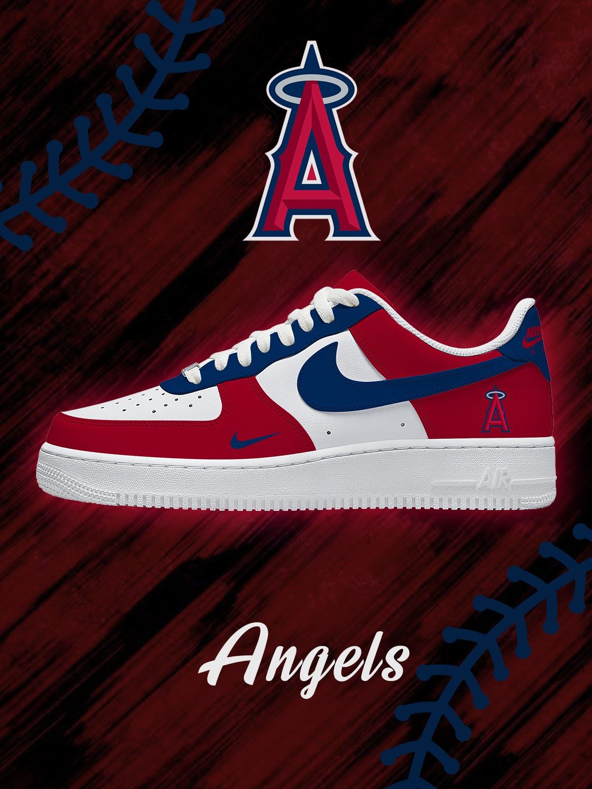 20250628145606164.jpg Los Angeles Baseball Custom Sneakers