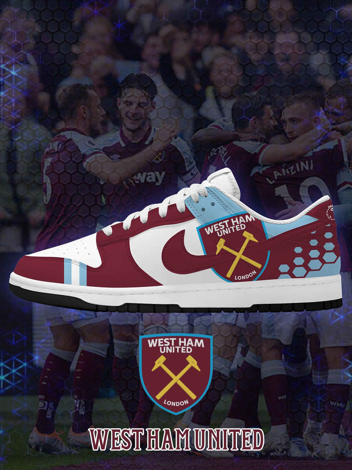 321025302213640.jpg West Ham V.1 Custom Court-Low Sneakers