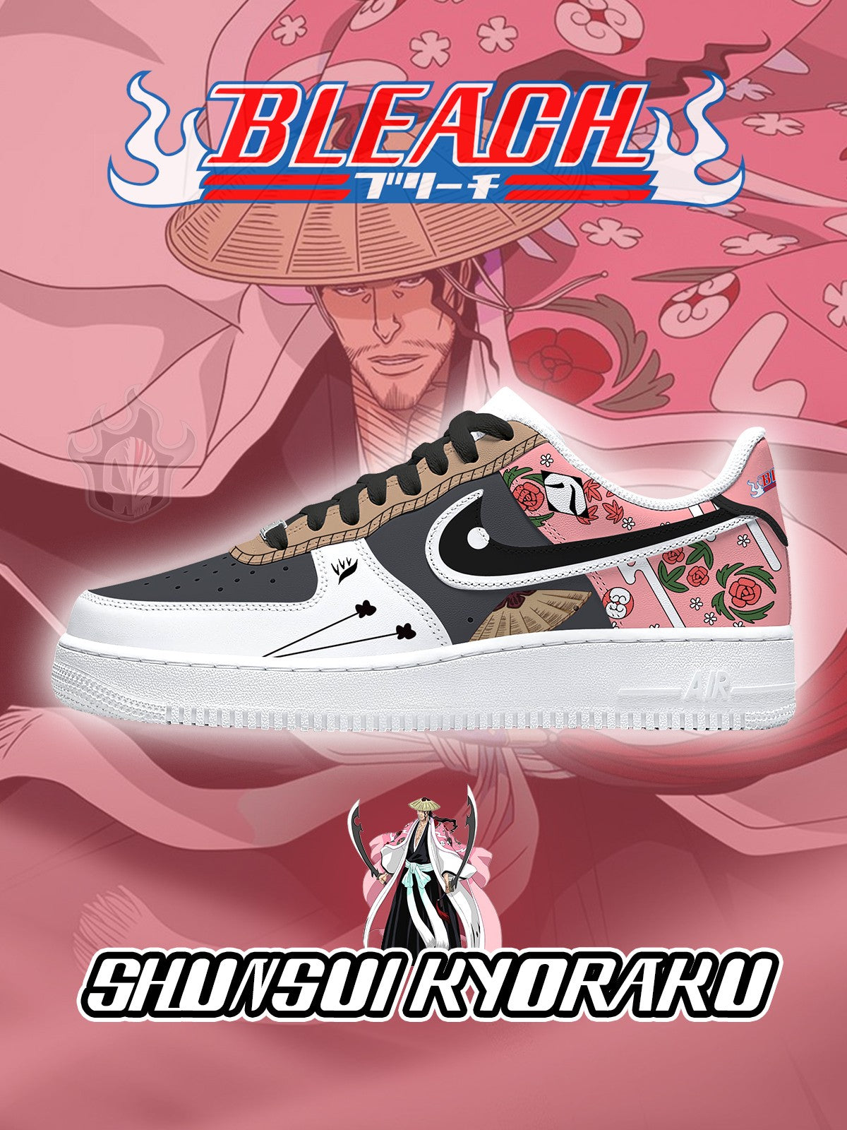 381124181739221-1-1.jpg Shunsui Kyoraku V.1 Custom Sneakers