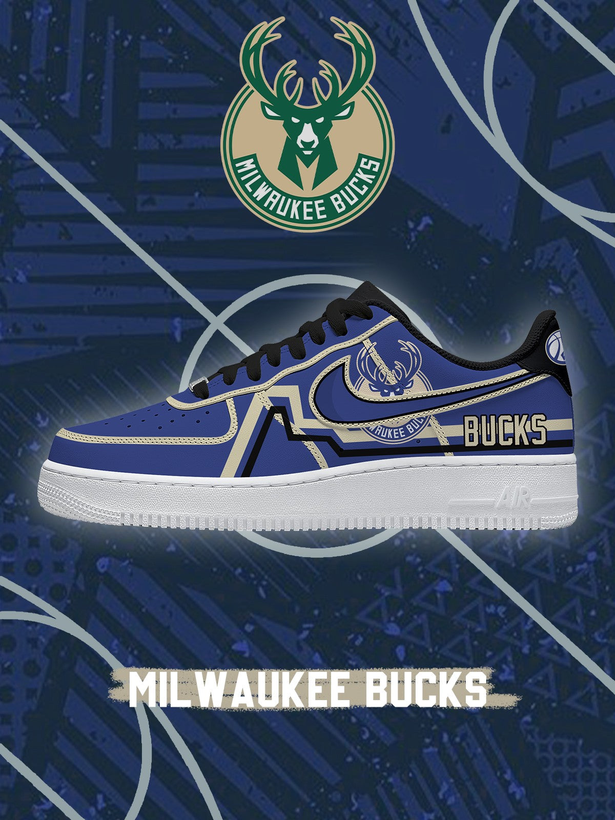 391025291717687.jpg Milwaukee Basketball V.2 Custom Sneakers