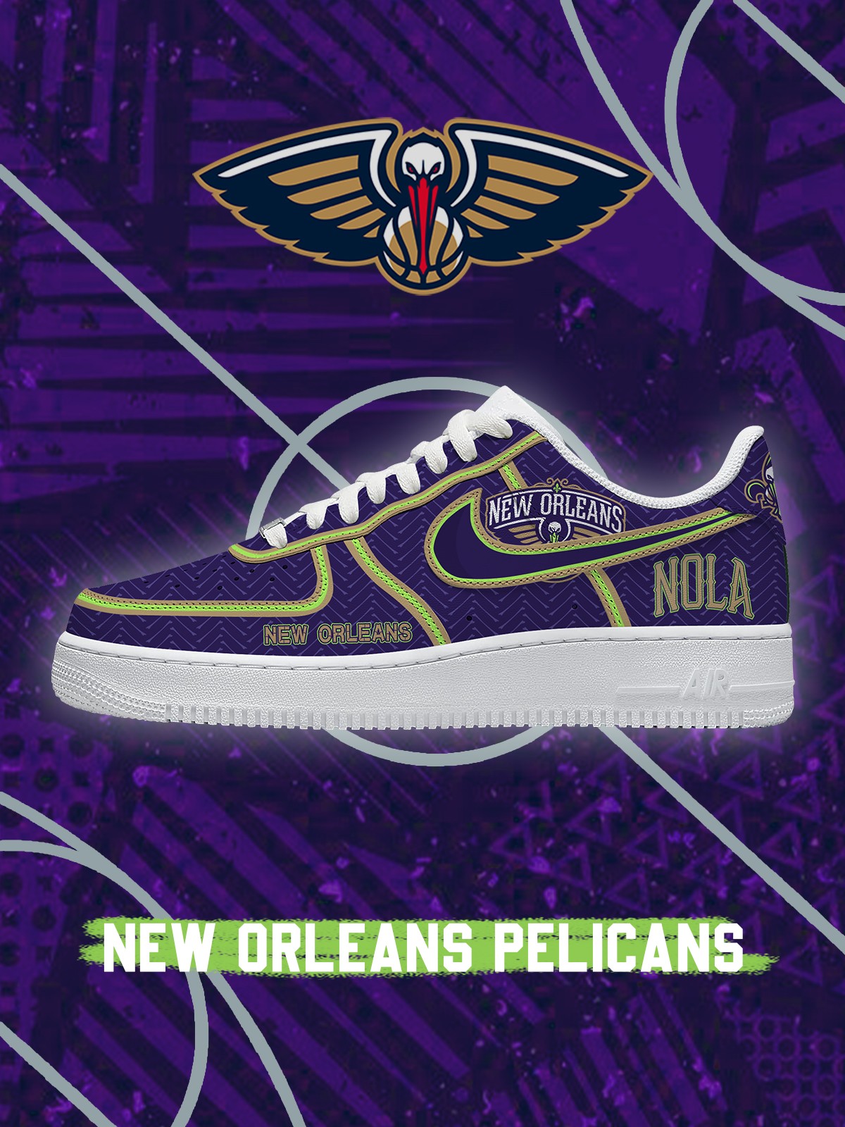 411025291717916.jpg New Orleans Basketball V.2 Custom Sneakers