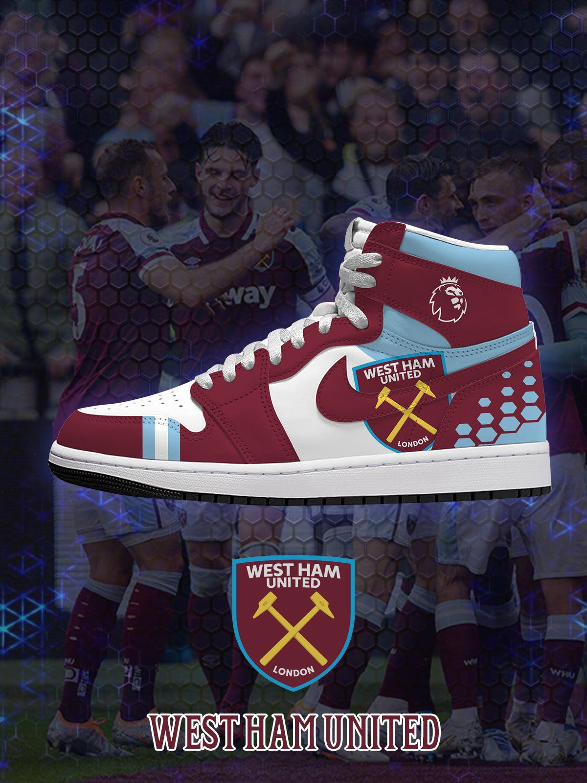 421025302213635.jpg West Ham V.1 Custom High-Top Sneakers
