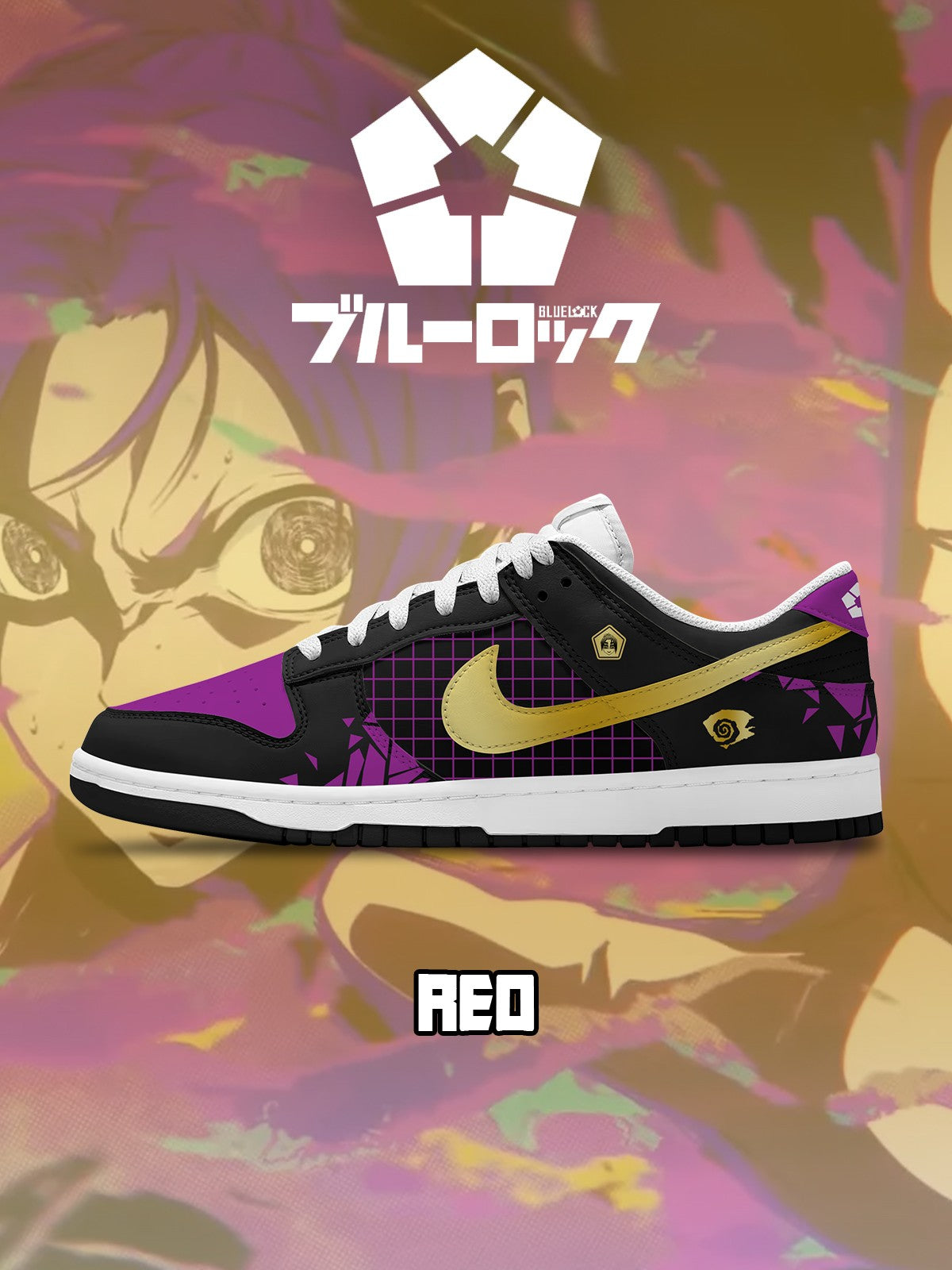 470525121745124-1.jpg Reo Mikage V.1 Custom Court-Low Sneakers
