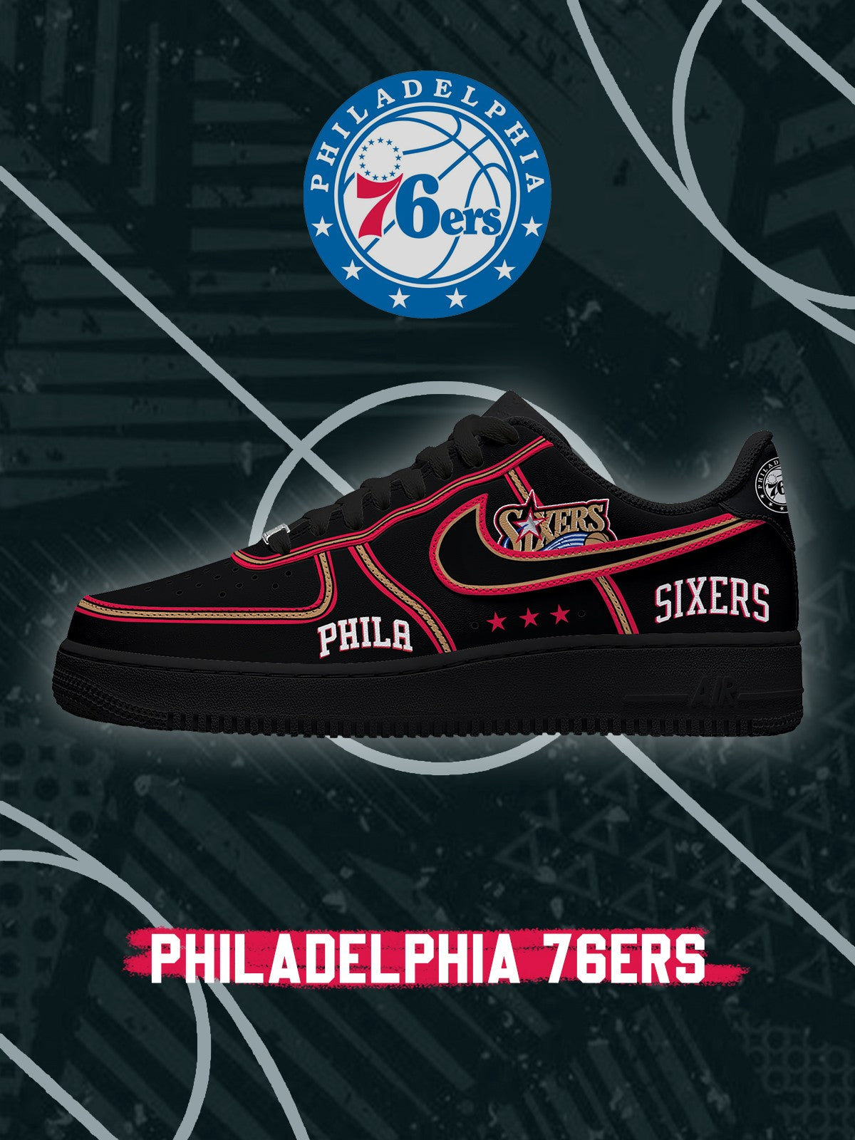 491025291717172.jpg Philadelphia Basketball V.4 Custom Sneakers