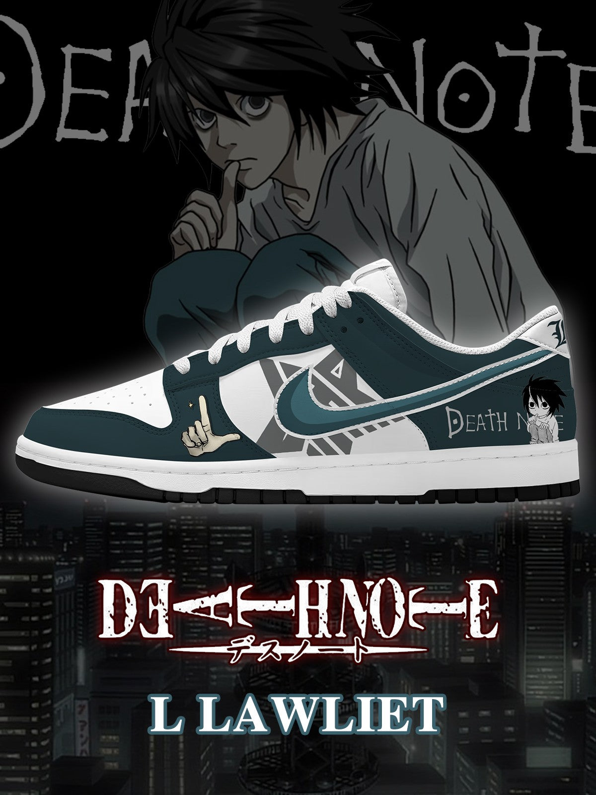 521225231017777.jpg L Lawliet V.1 Custom SB-Style Sneakers