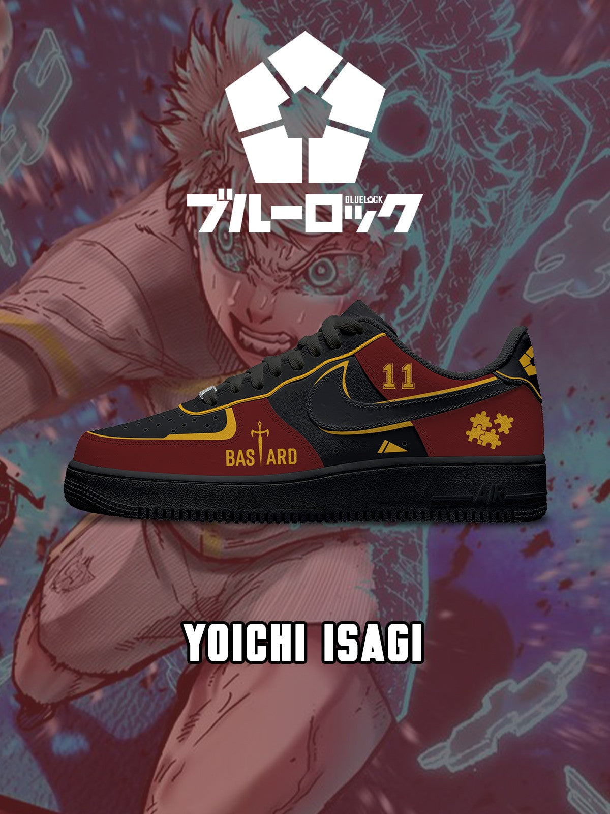 540425291558278-1.jpg Yoichi Isagi V.2 Custom Sneakers