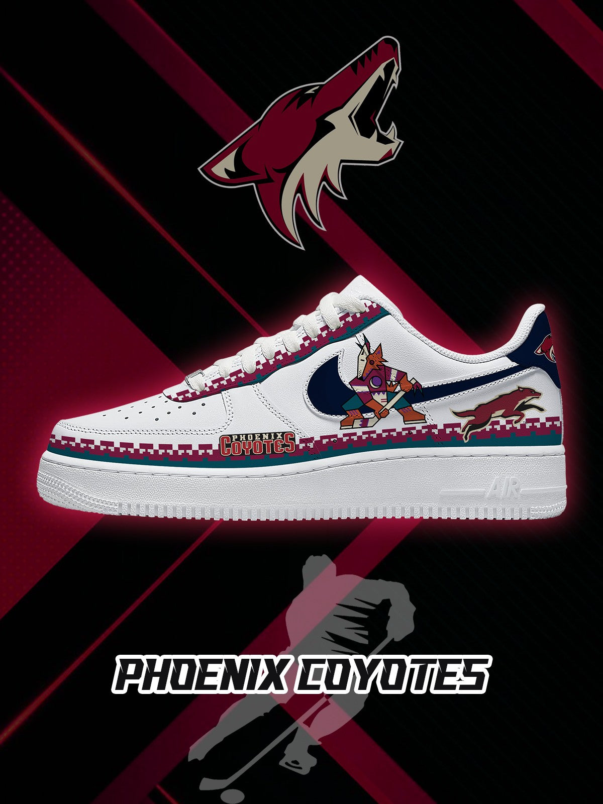 541125262136163.jpg Arizona Hockey V.2 Custom Sneakers