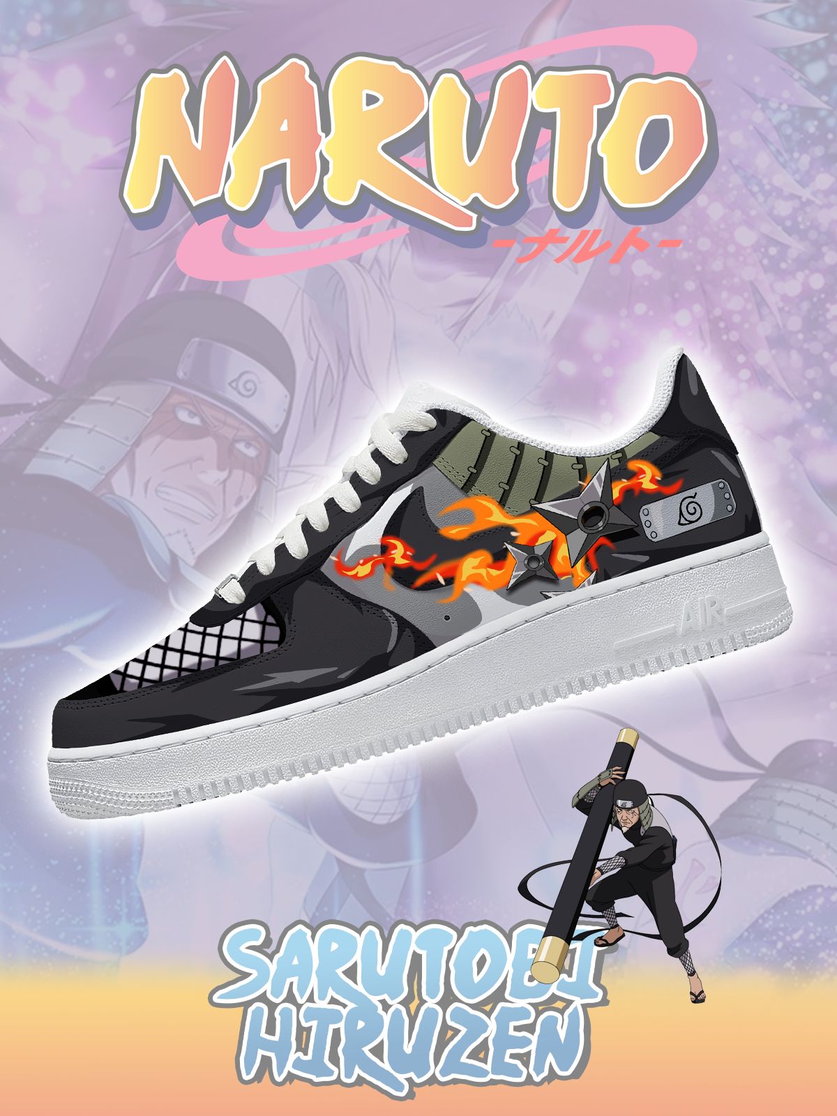560724041658600-1.jpg Customize Sarutobi Hiruzen Shoes