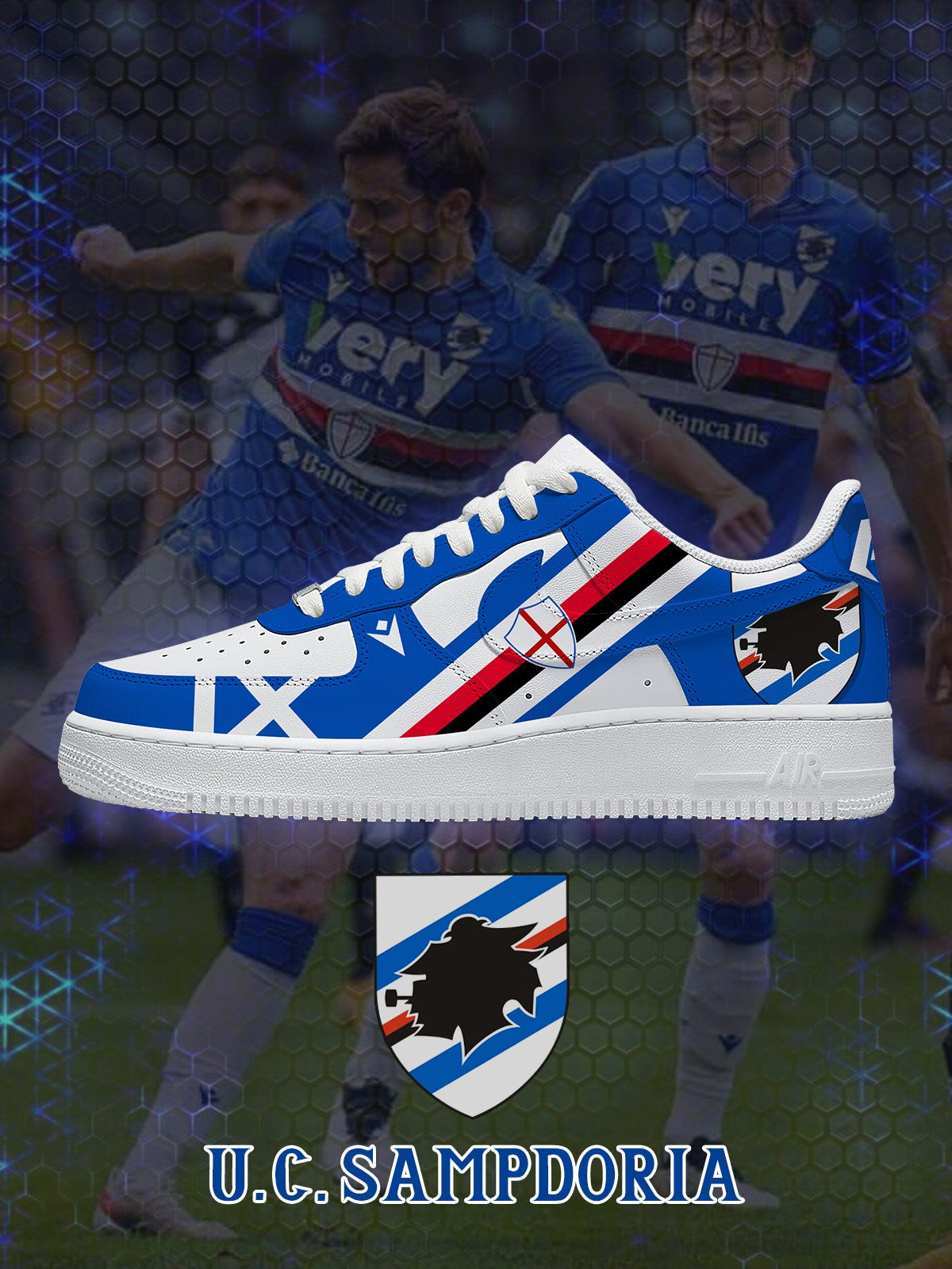 Sampdoria V.1 Custom Sneakers