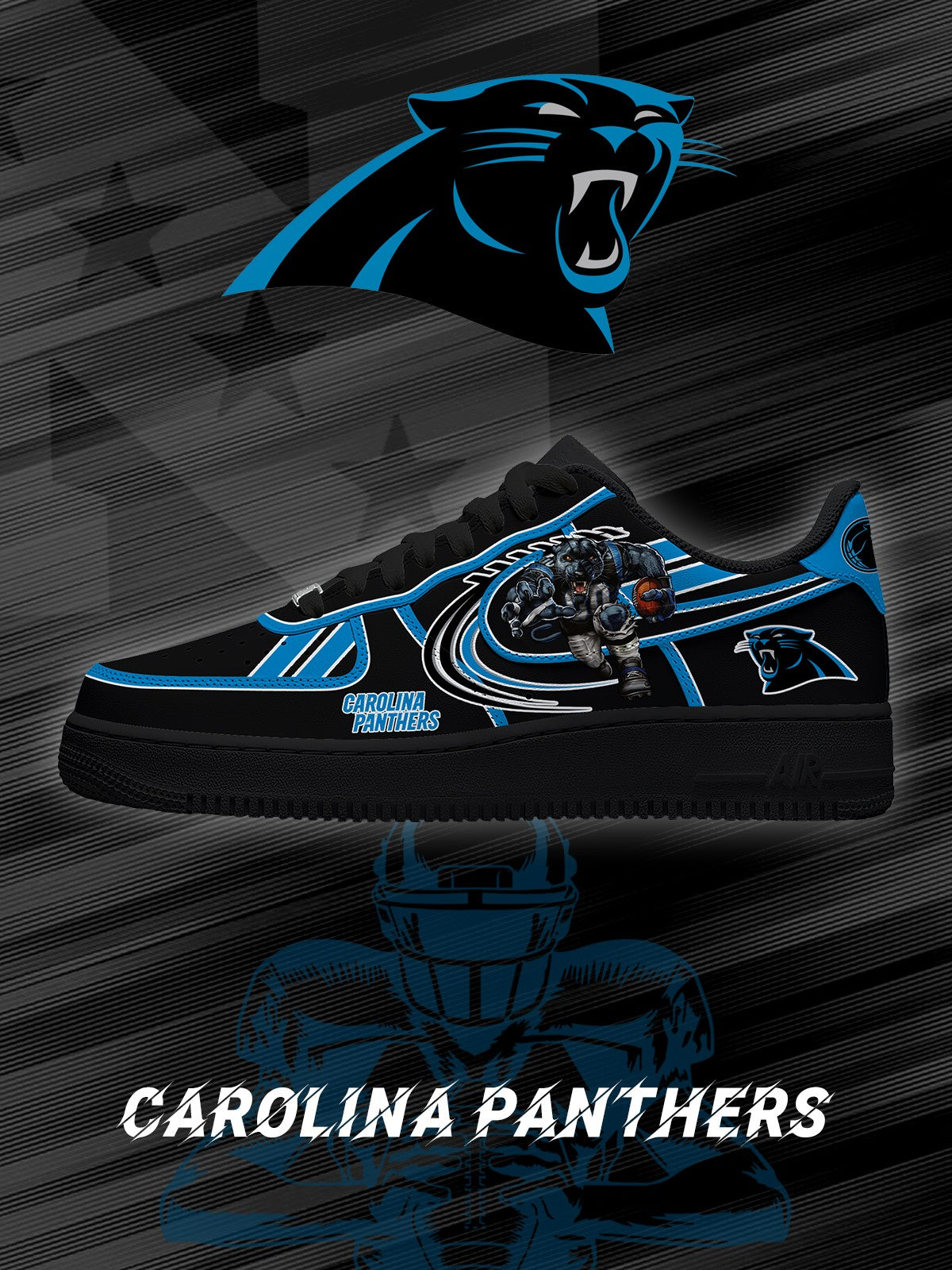 561125061512879.jpg Carolina Football V.2 Custom Sneakers