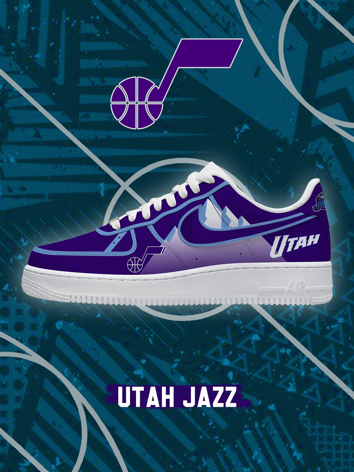 571025291717143.jpg Utah Basketball V.2 Custom Sneakers