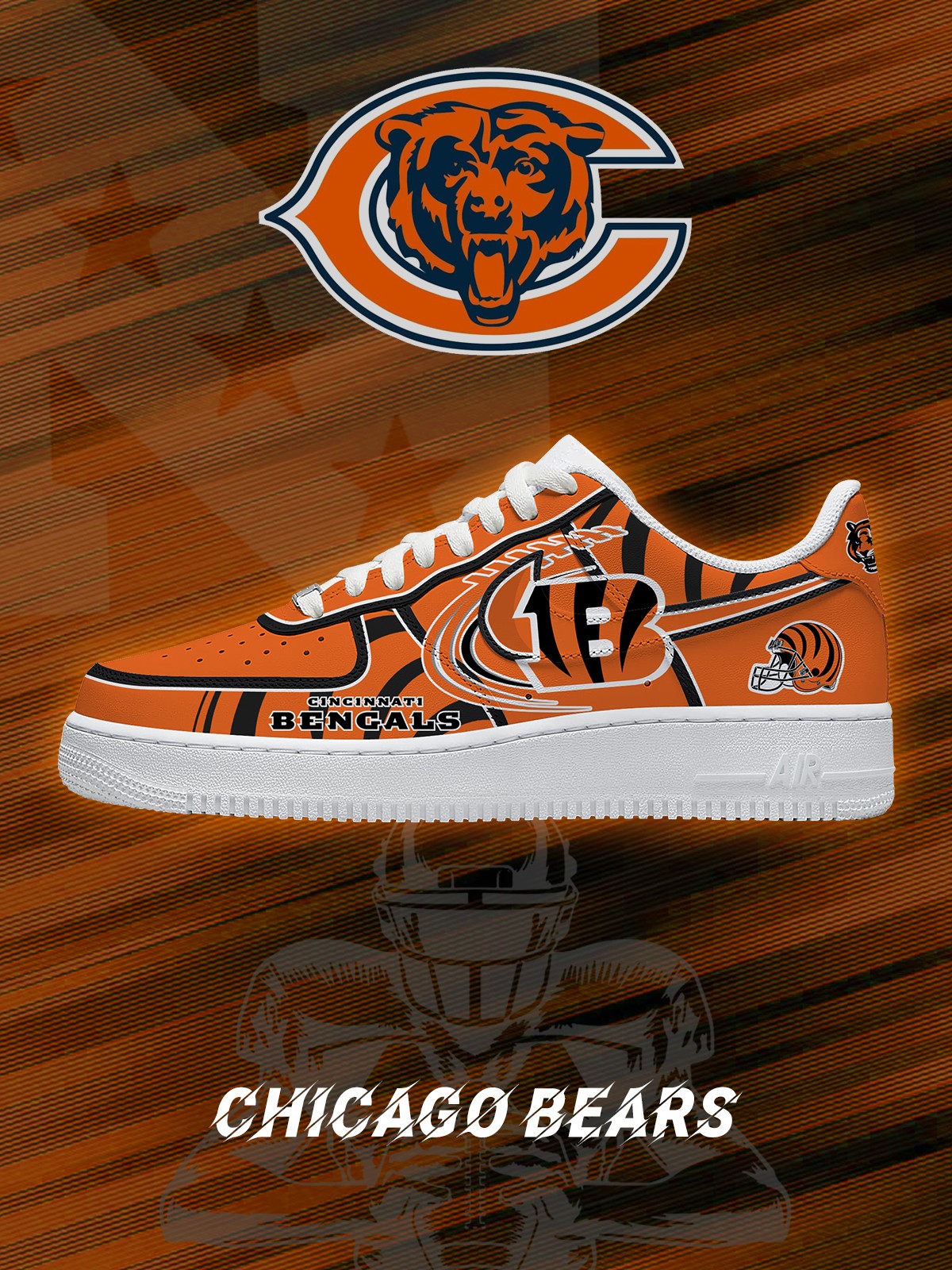 571125061512283.jpg Chicago Football V.2 Custom Sneakers