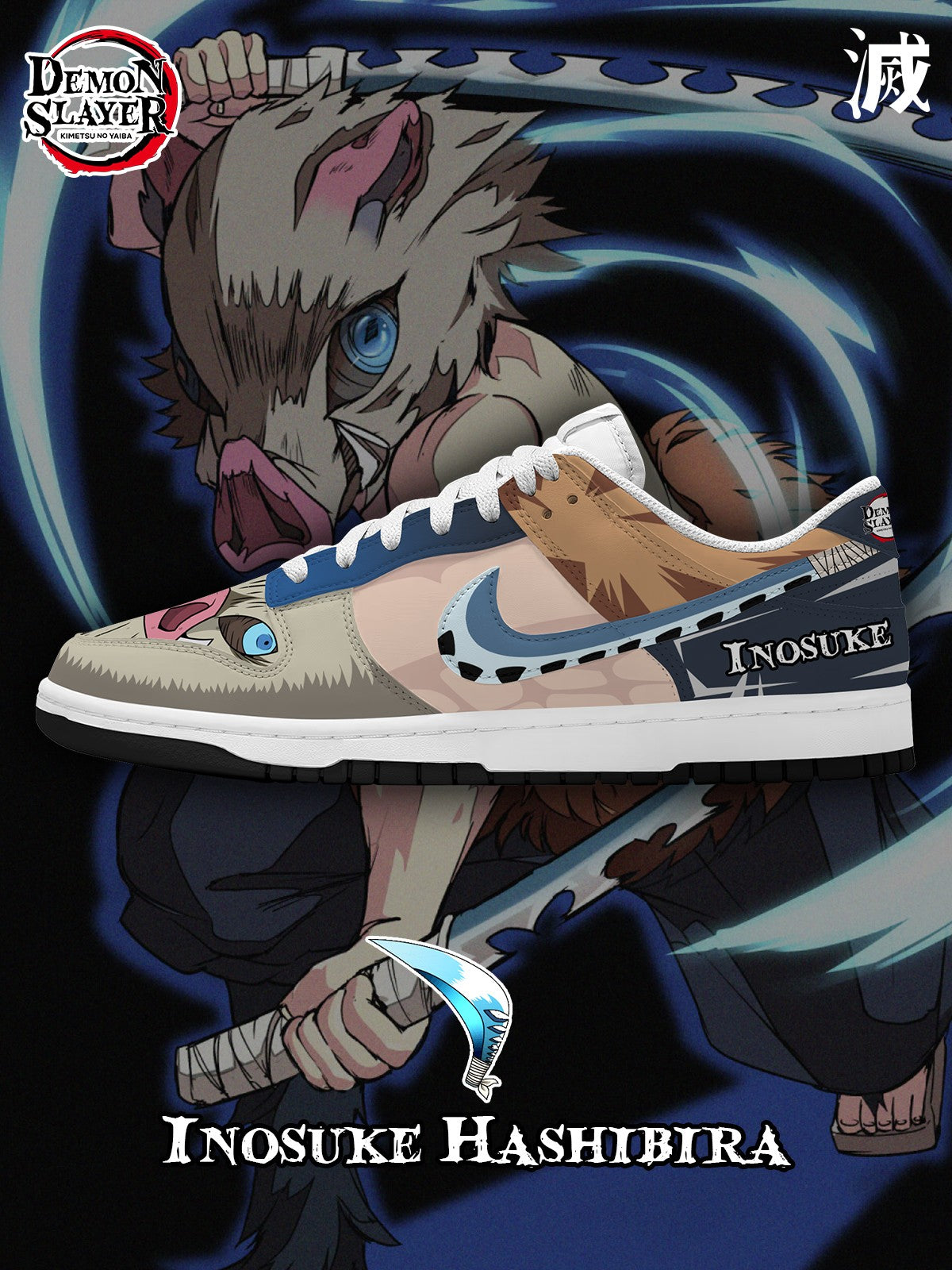 591025151537749.jpg Inosuke V.5 Custom Court-Low Sneakers