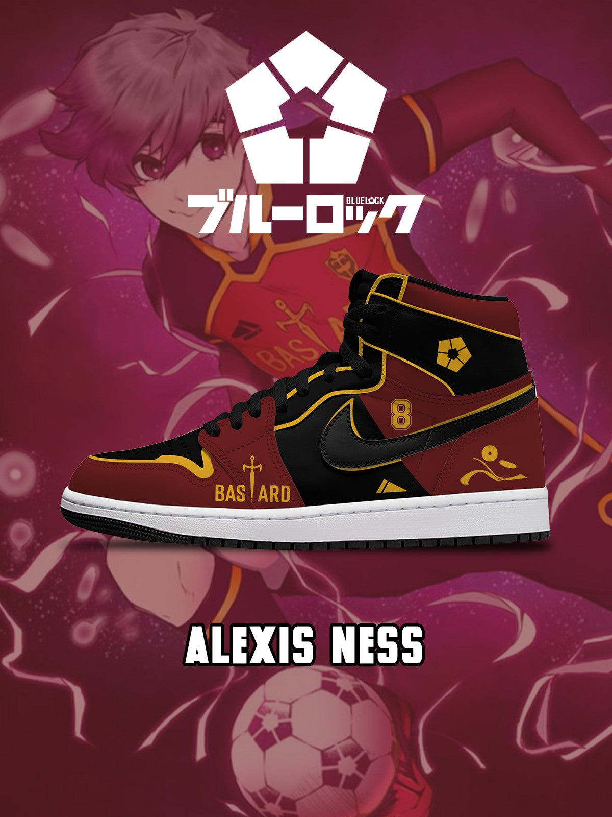 591125191524641.jpg Alexis Ness V.2 Custom High-Top Sneakers