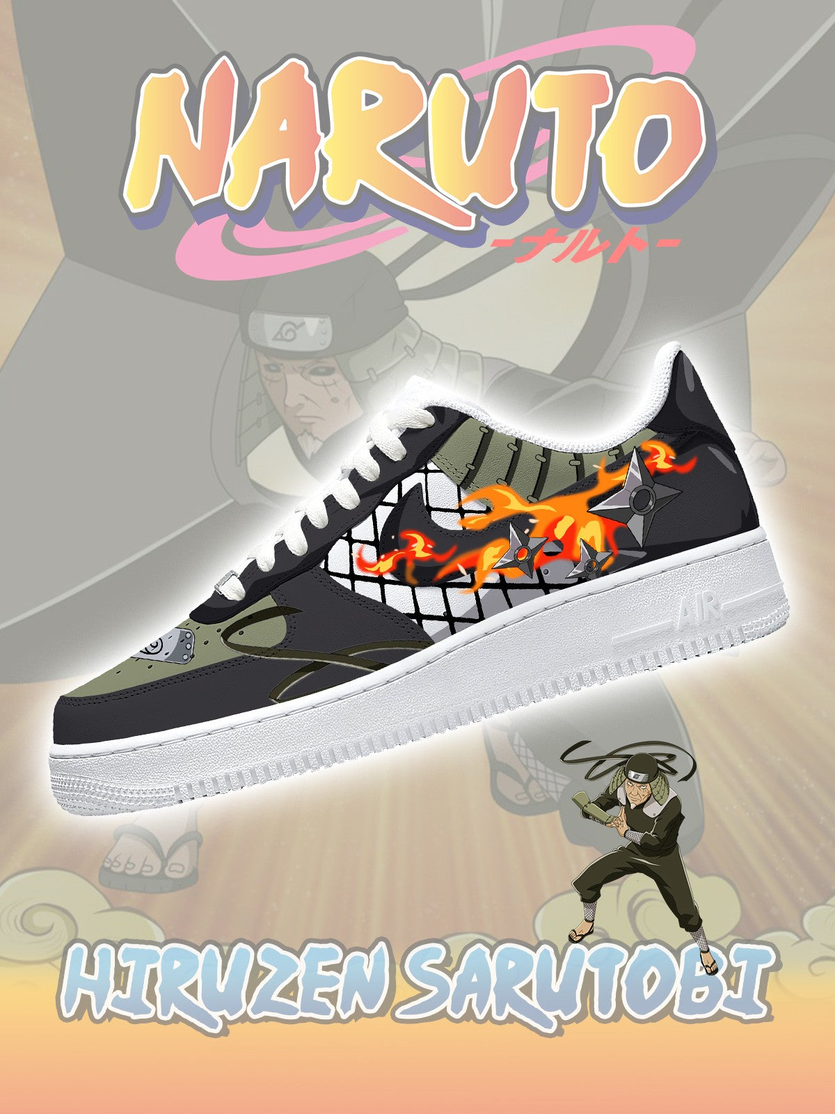 9Z10mtJq-151024092130782-1.jpg Custom Third Hokage Hiruzen Sarutobi Sneakers