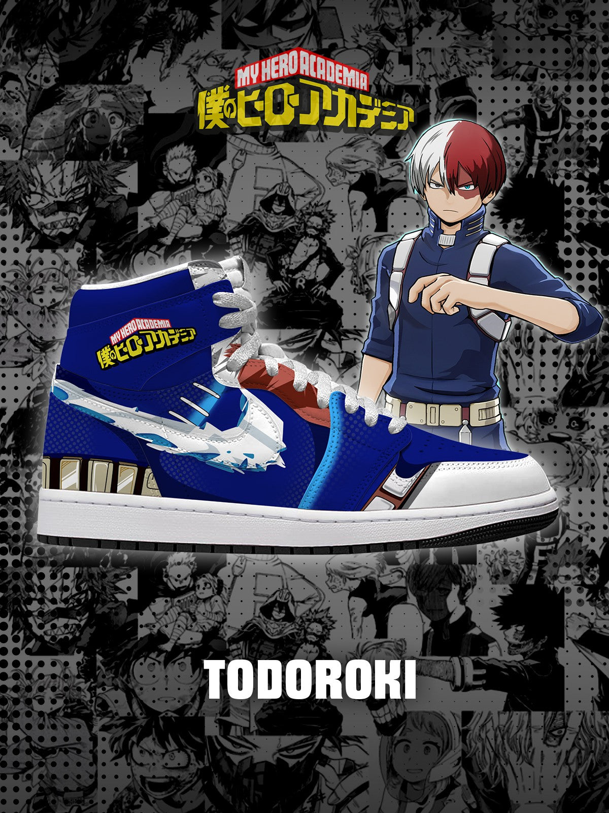 CI9ad73U-410725021136453.jpg Shoto Todoroki V.2 Custom High-Top Sneakers