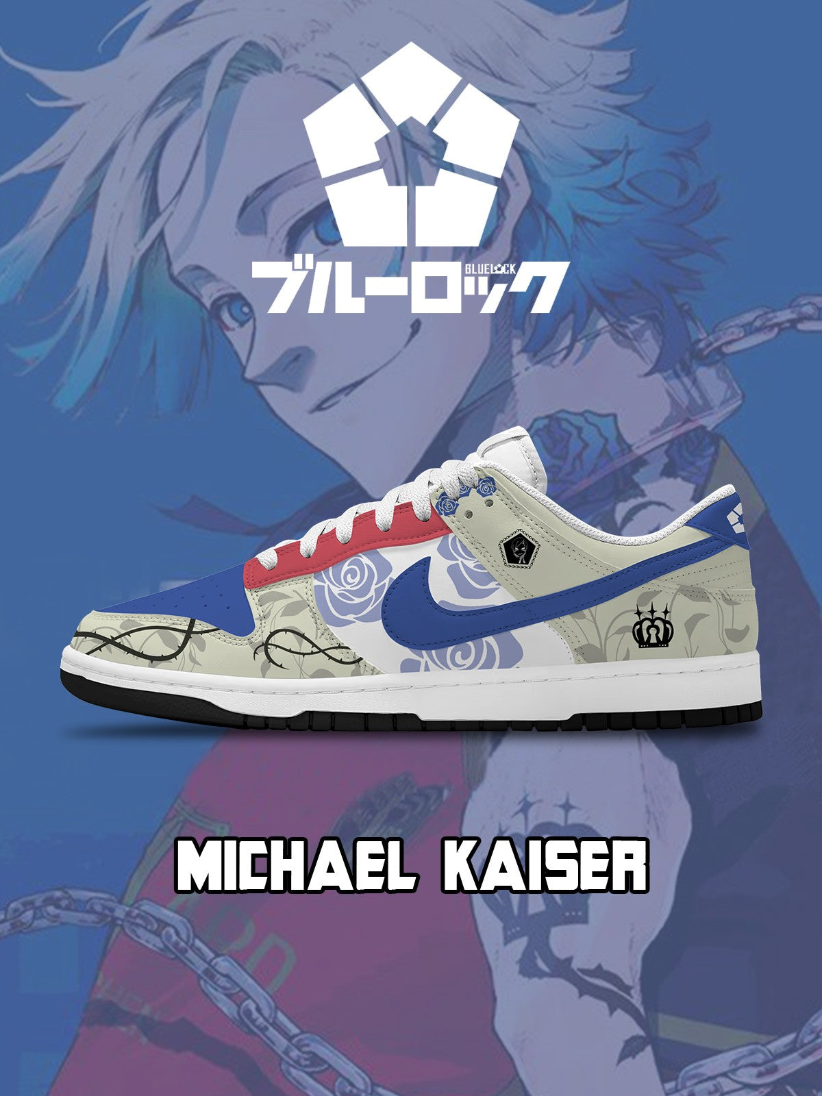 Pa3PdXOW-460525121745026_12640352-88cb-4ce3-b9c4-f0aace5640cb-1.jpg Michael Kaiser V.1 Custom Court-Low Sneakers