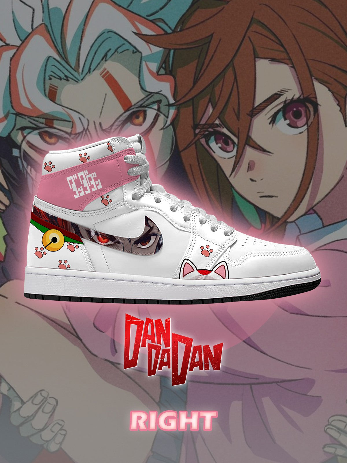 ZOzysuqX-370625241201598.jpg Okarun and Momo V.1 Custom High-Top Sneakers