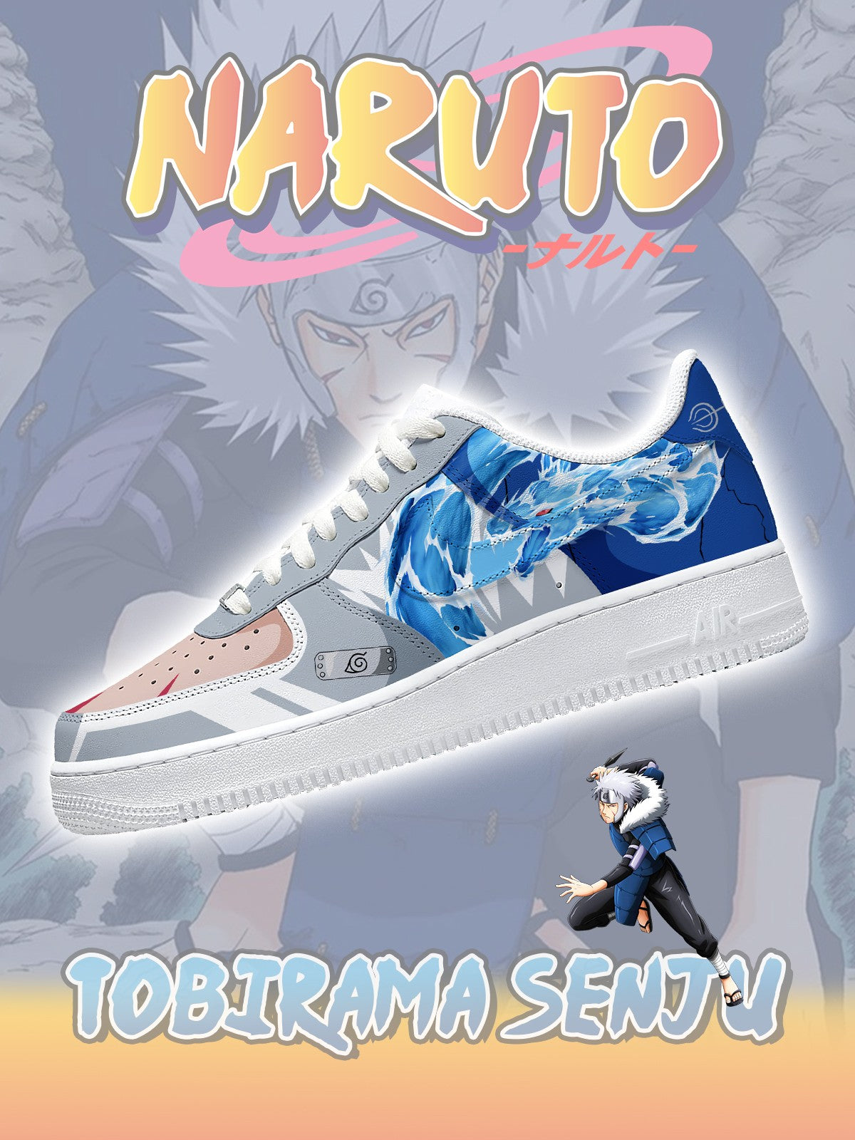 wV6ZXVhY-141024092130002-1.jpg Custom Printed Second Hokage Tobirama Senju Shoes