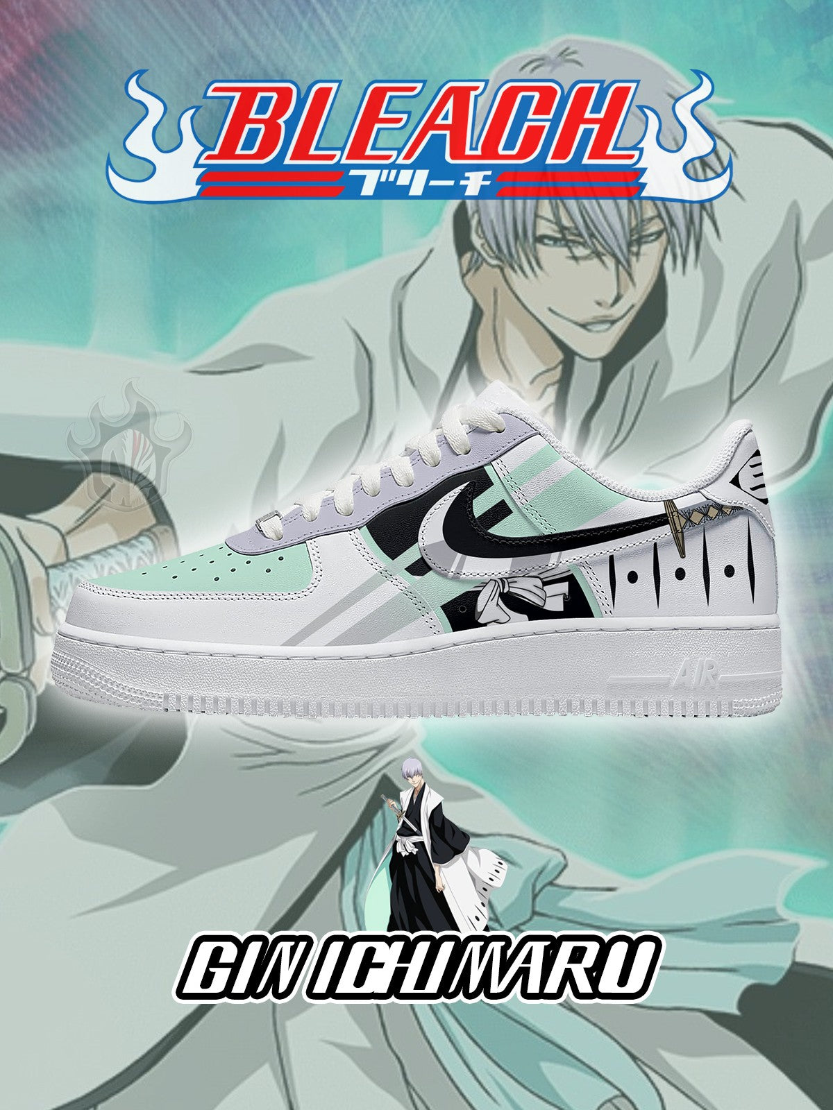 070525301559104-1-1.jpg Gin Ichimaru V.2 Custom Sneakers