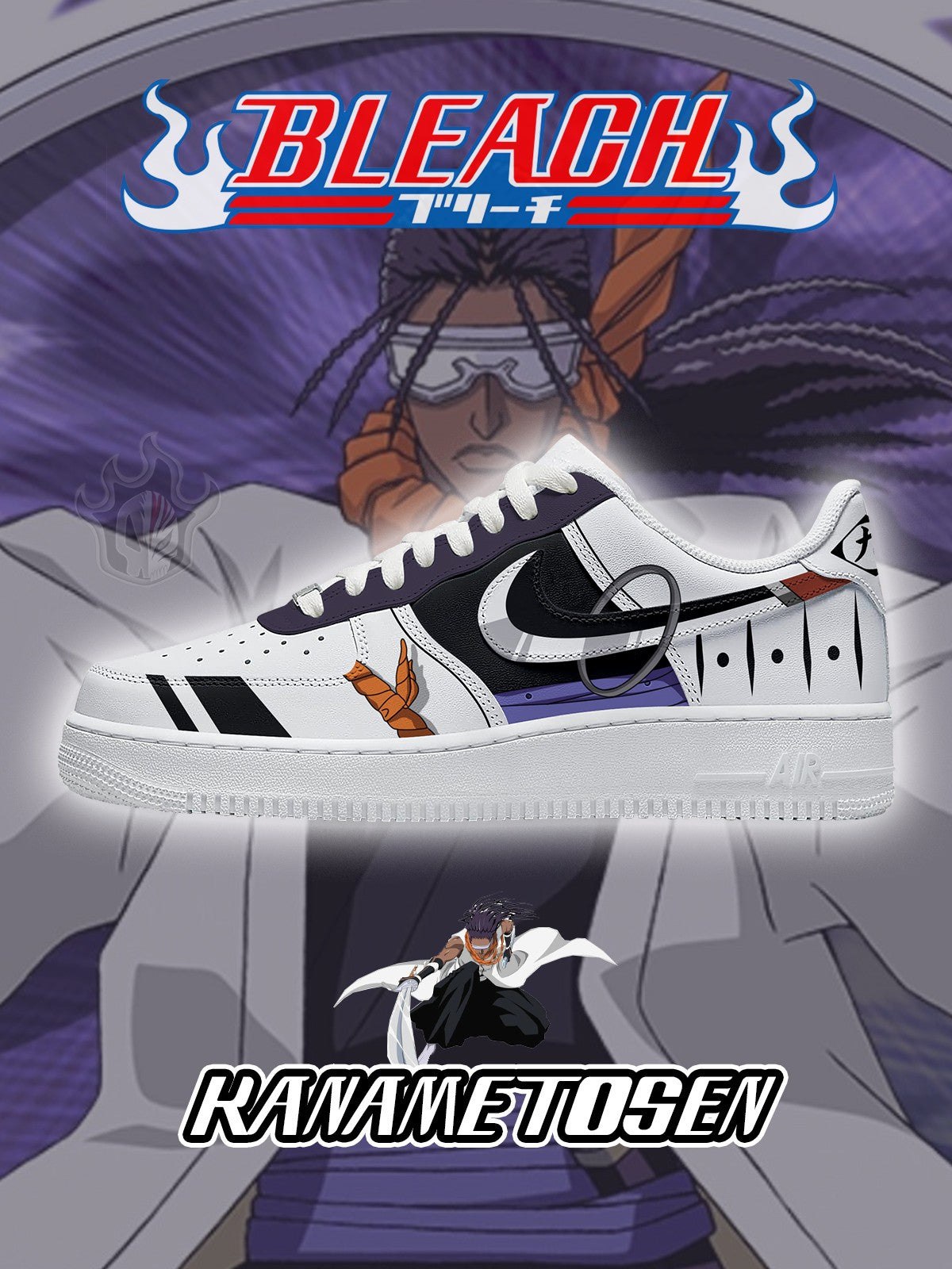 090525301559036-1-1.jpg Kaname Tosen V.2 Custom Sneakers