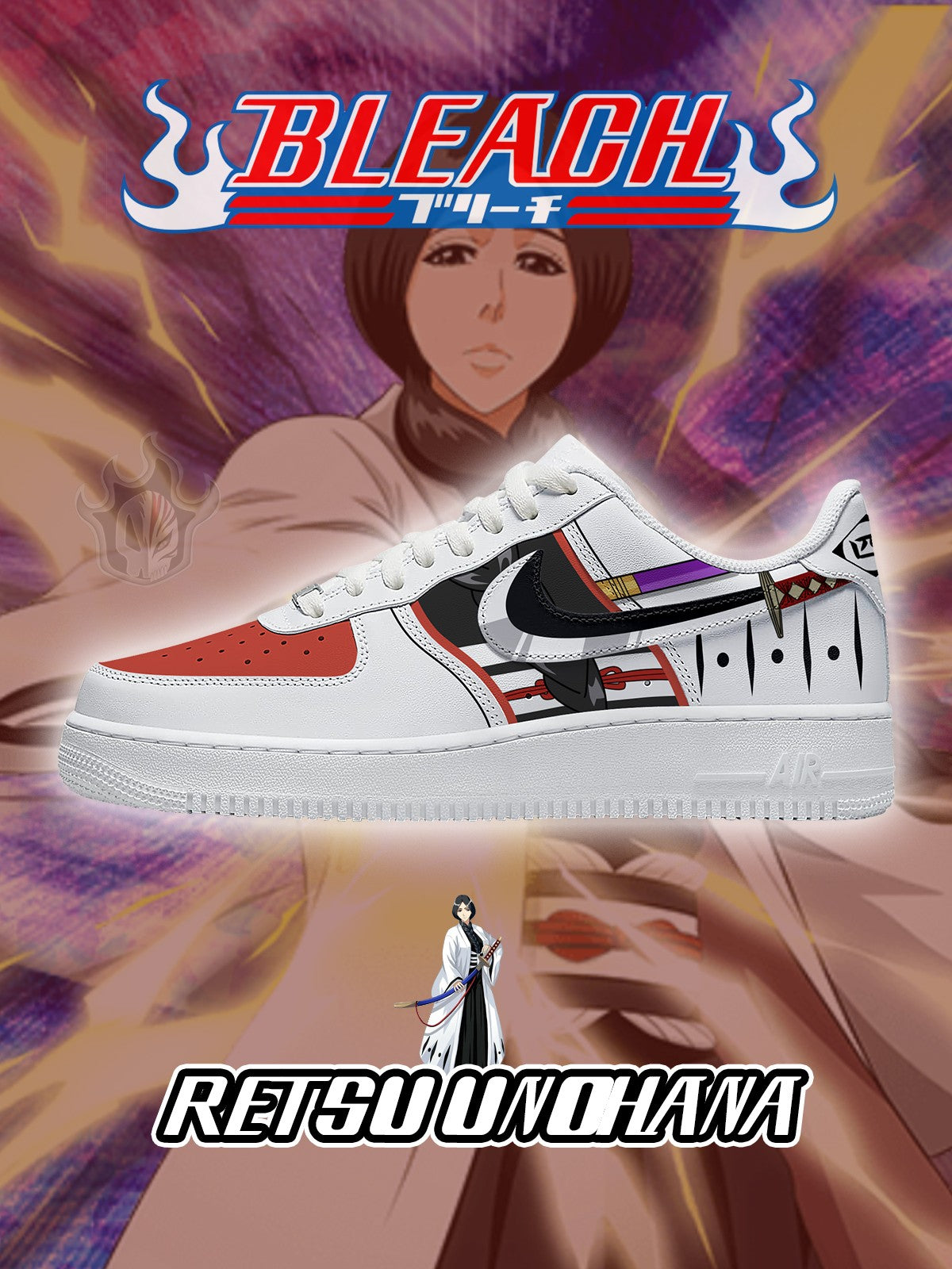 110525301559611-1-1.jpg Retsu Unohana V.2 Custom Sneakers