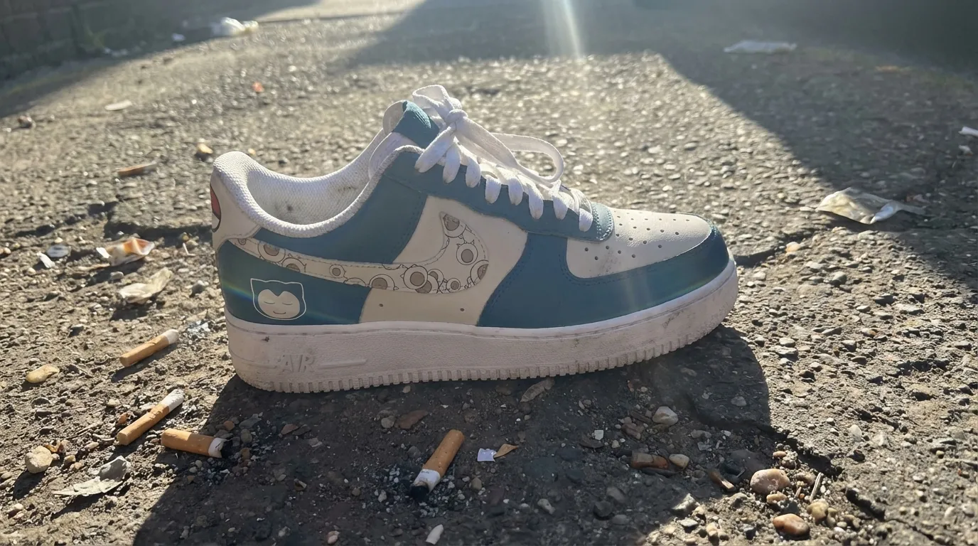 No.0143 Snorlax Custom Sneakers