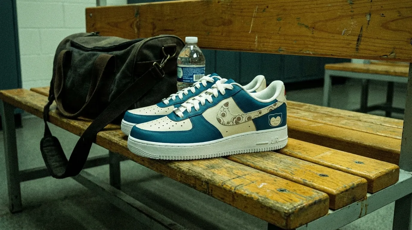No.0143 Snorlax Custom Sneakers