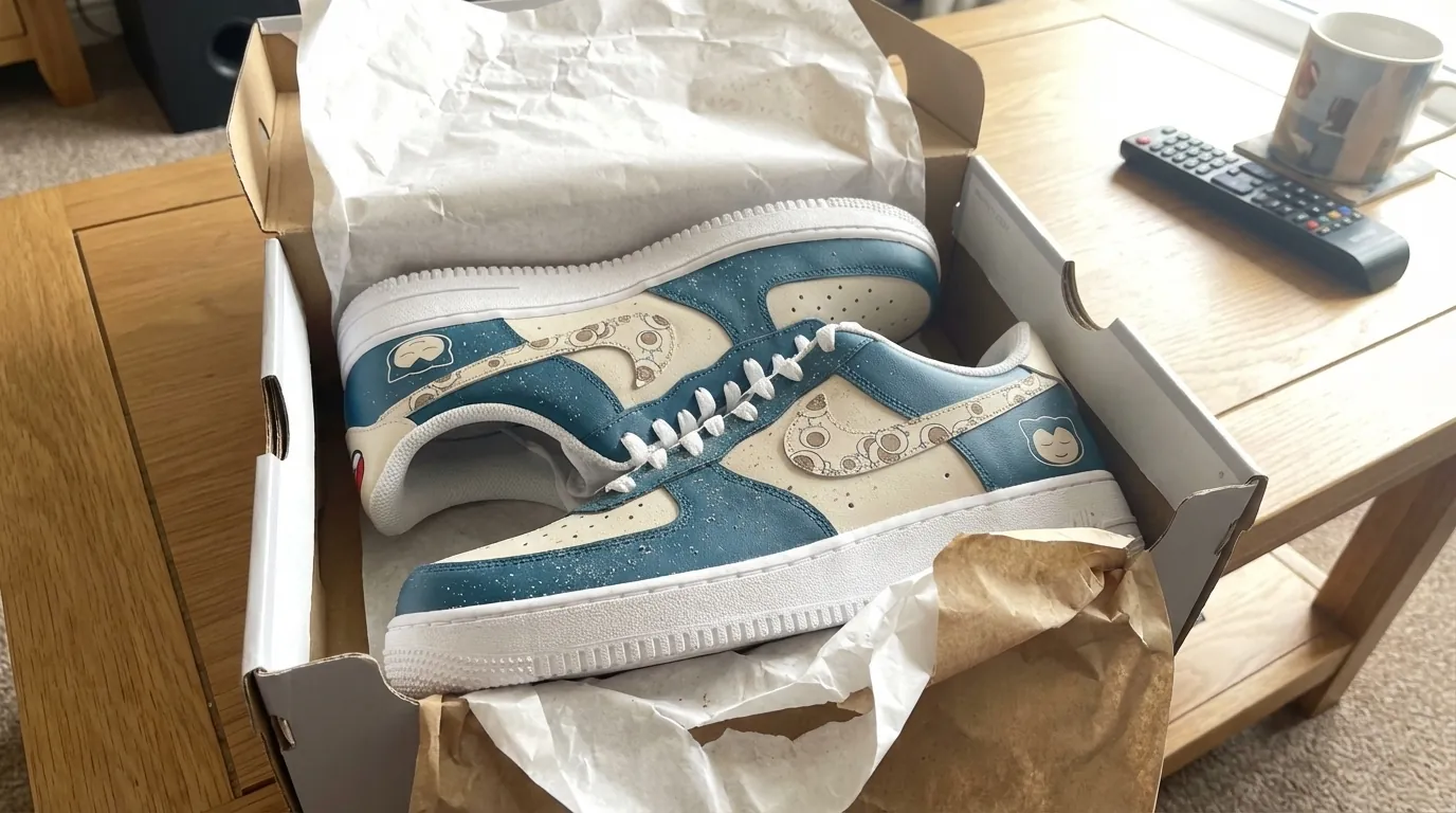 No.0143 Snorlax Custom Sneakers