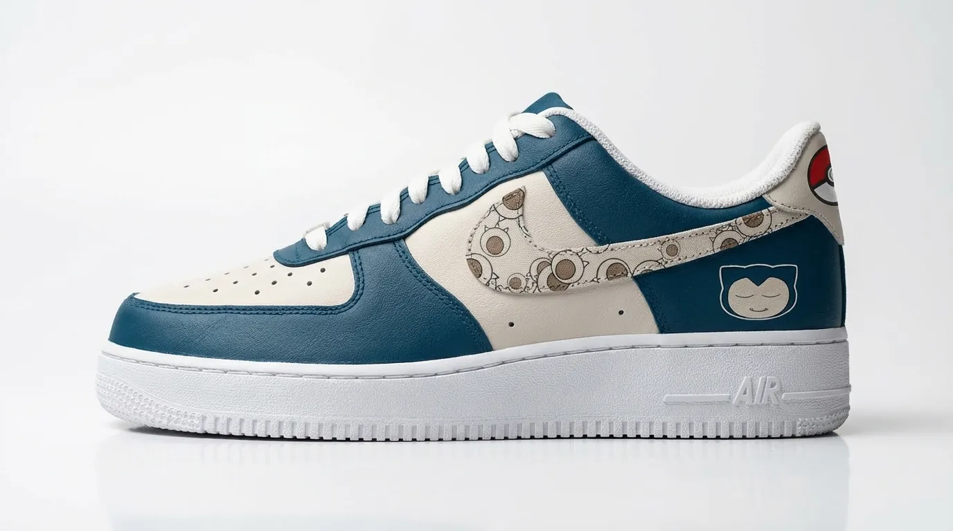 No.0143 Snorlax Custom Sneakers